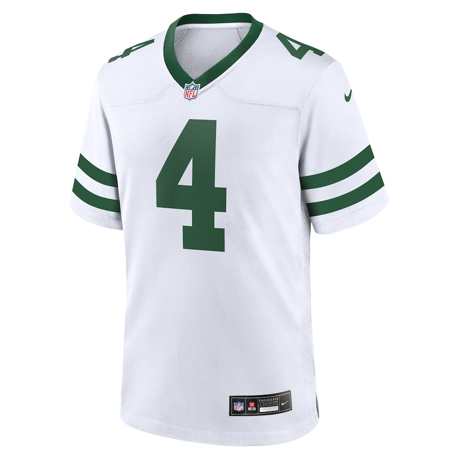 Alternative view of D.J. Reed #4 New York Jets Game Jersey - Men's | Legacy White