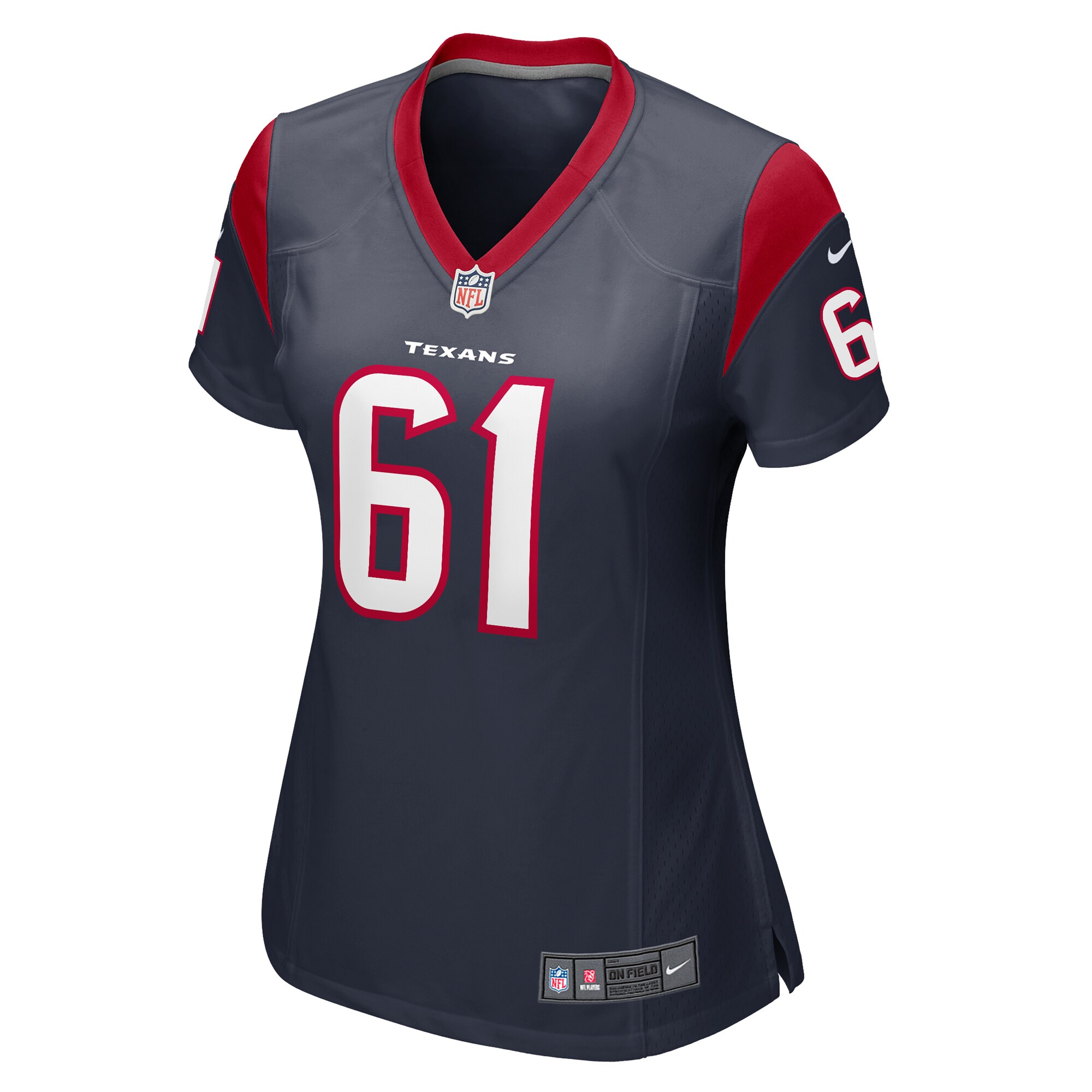 Alternative view of DJ Scaife Jr Houston Texans Game Jersey - Women's