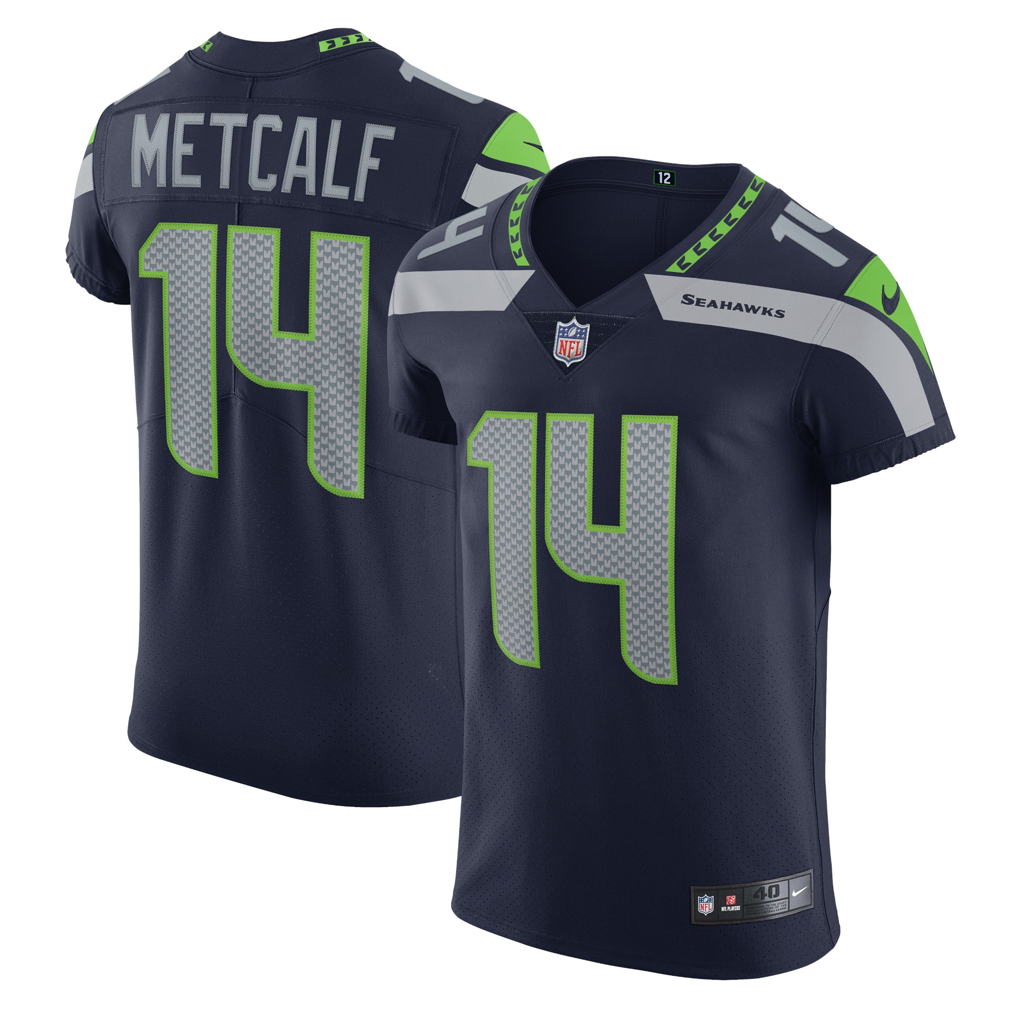 DK Metcalf Seattle Seahawks Elite Jersey - Men's