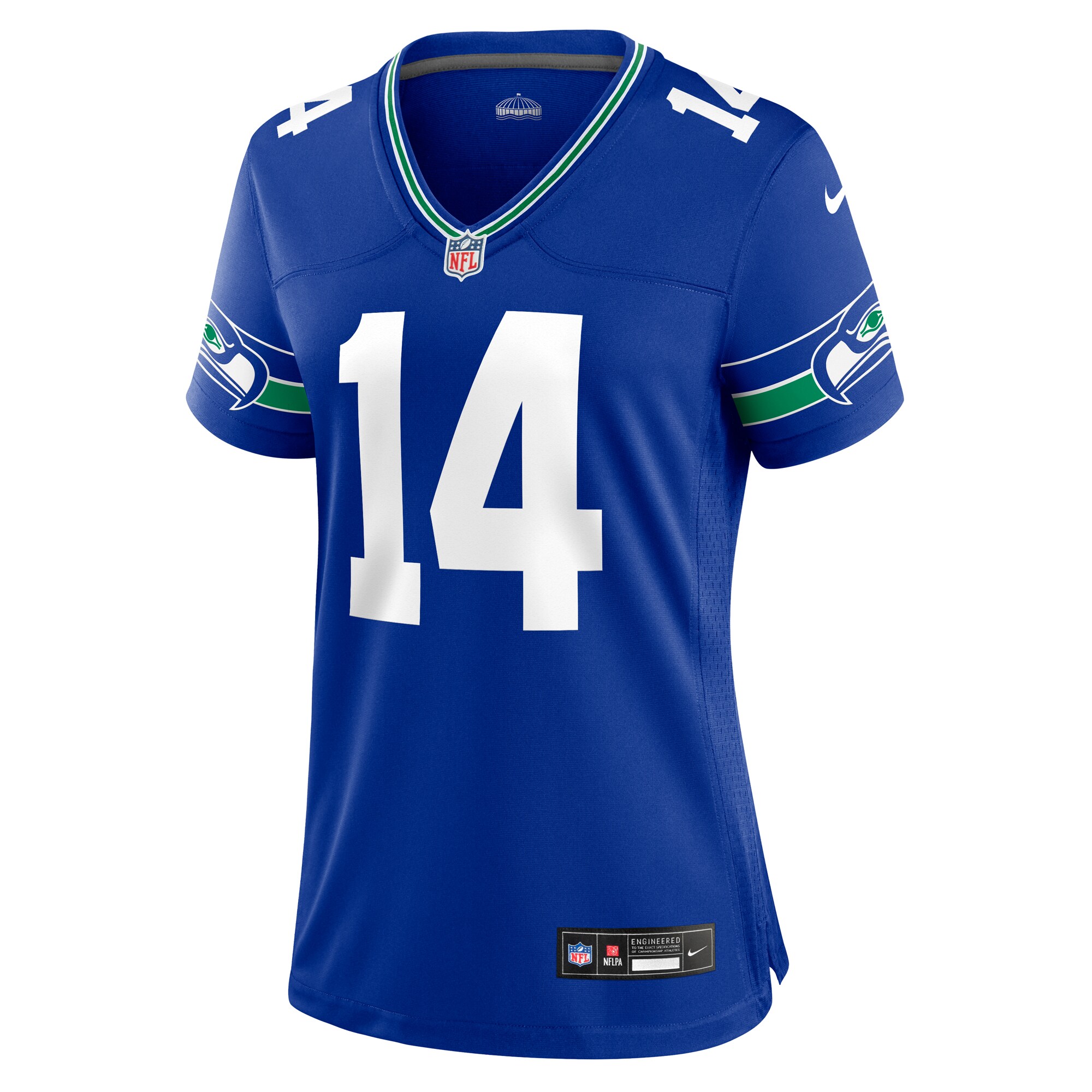 Alternative view of DK Metcalf Seattle Seahawks Game Jersey - Women's