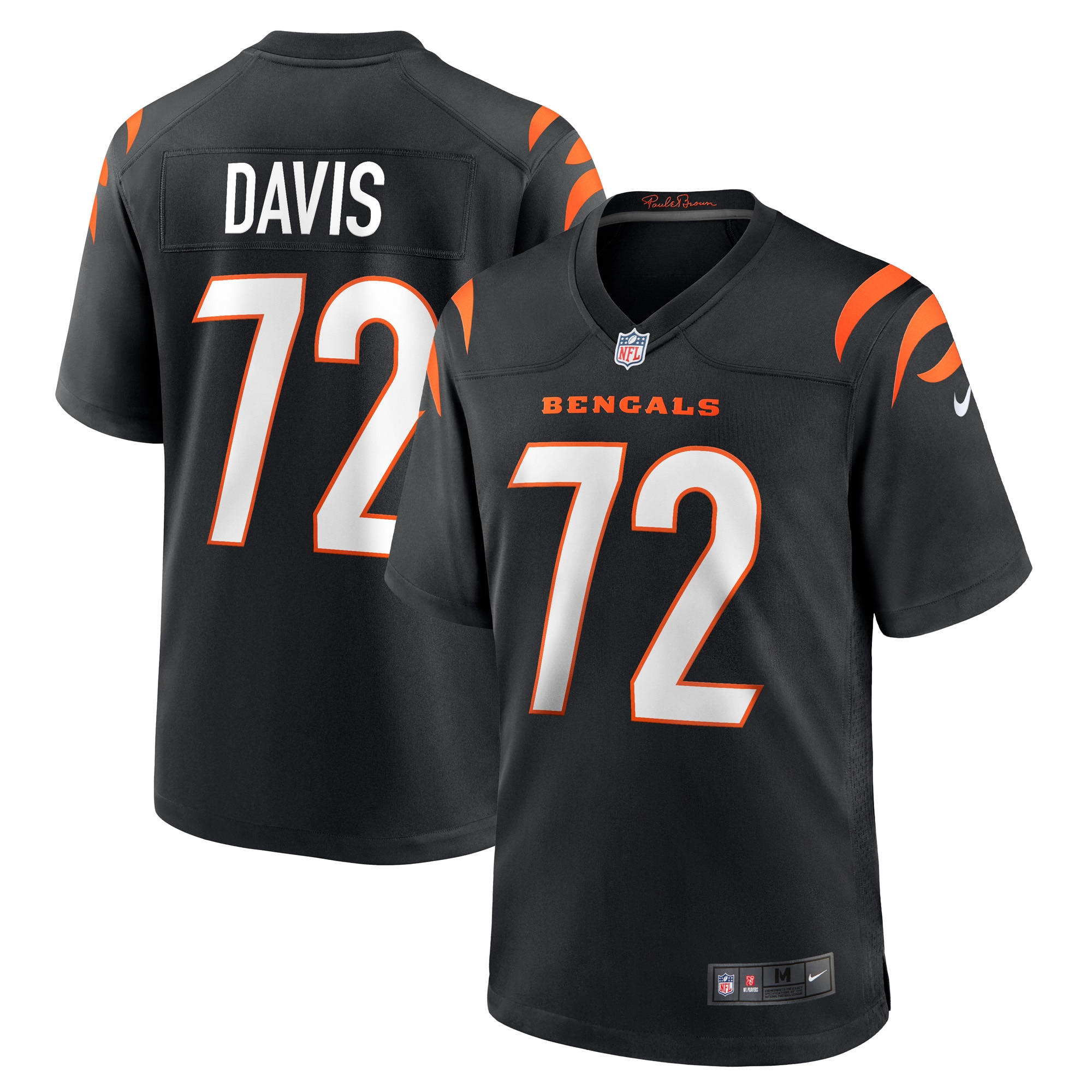 Domenique Davis Cincinnati Bengals Game Jersey - Men's