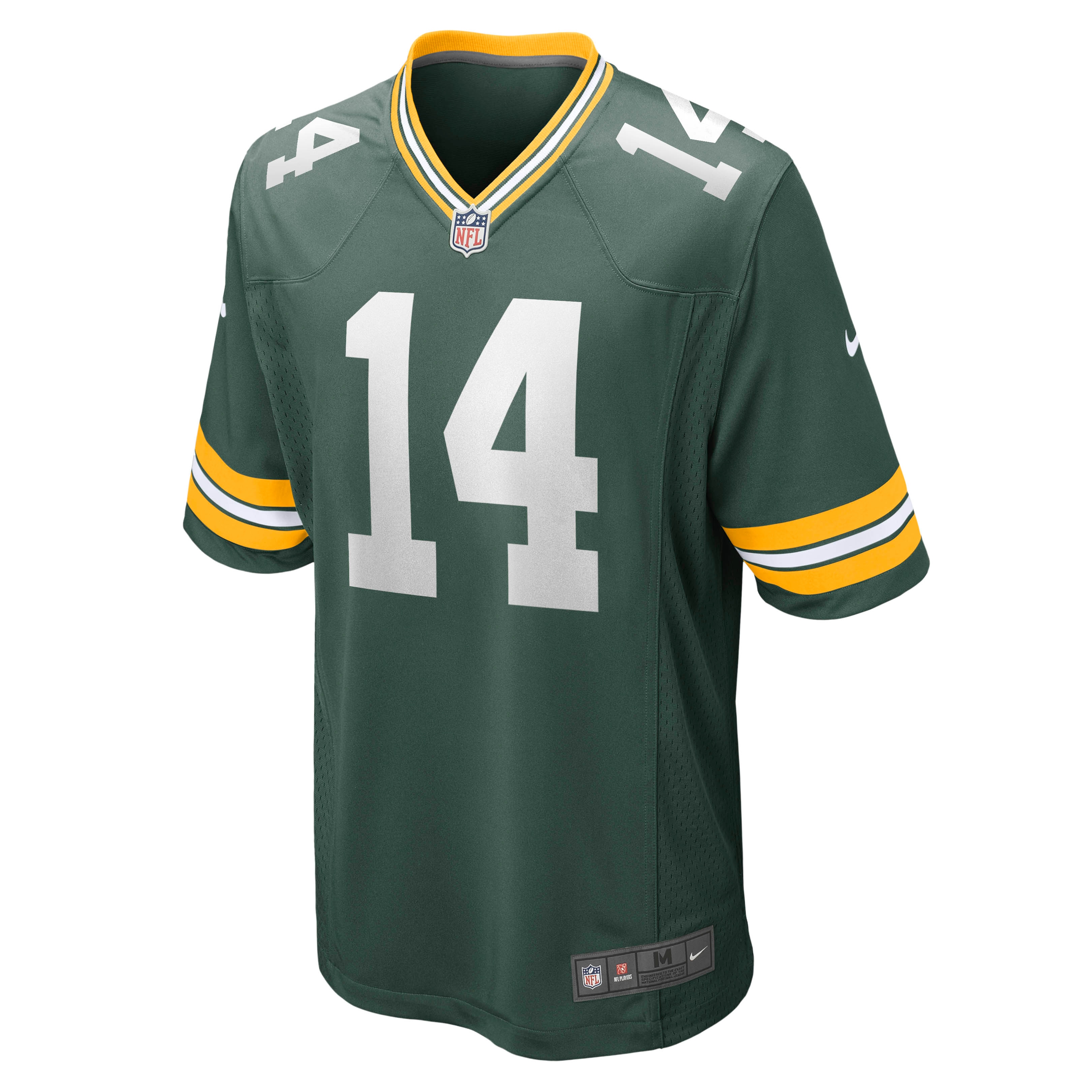 Alternative view of Don Hutson Green Bay Packers Retired Player Game Jersey - Men's