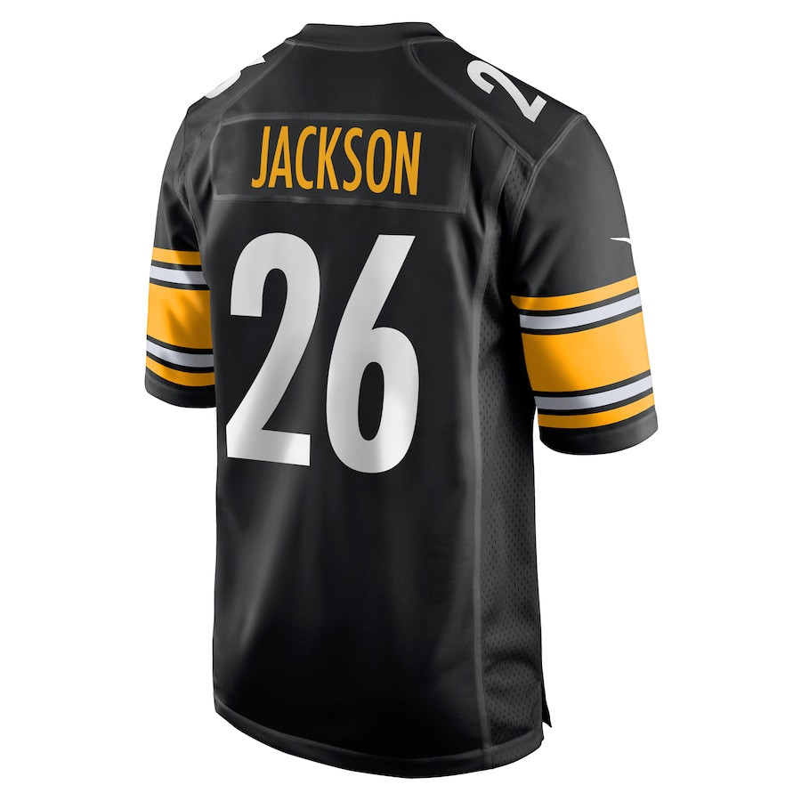 Donte Jackson #26 Pittsburgh Steelers Game Jersey - Men's | Black - Image 3