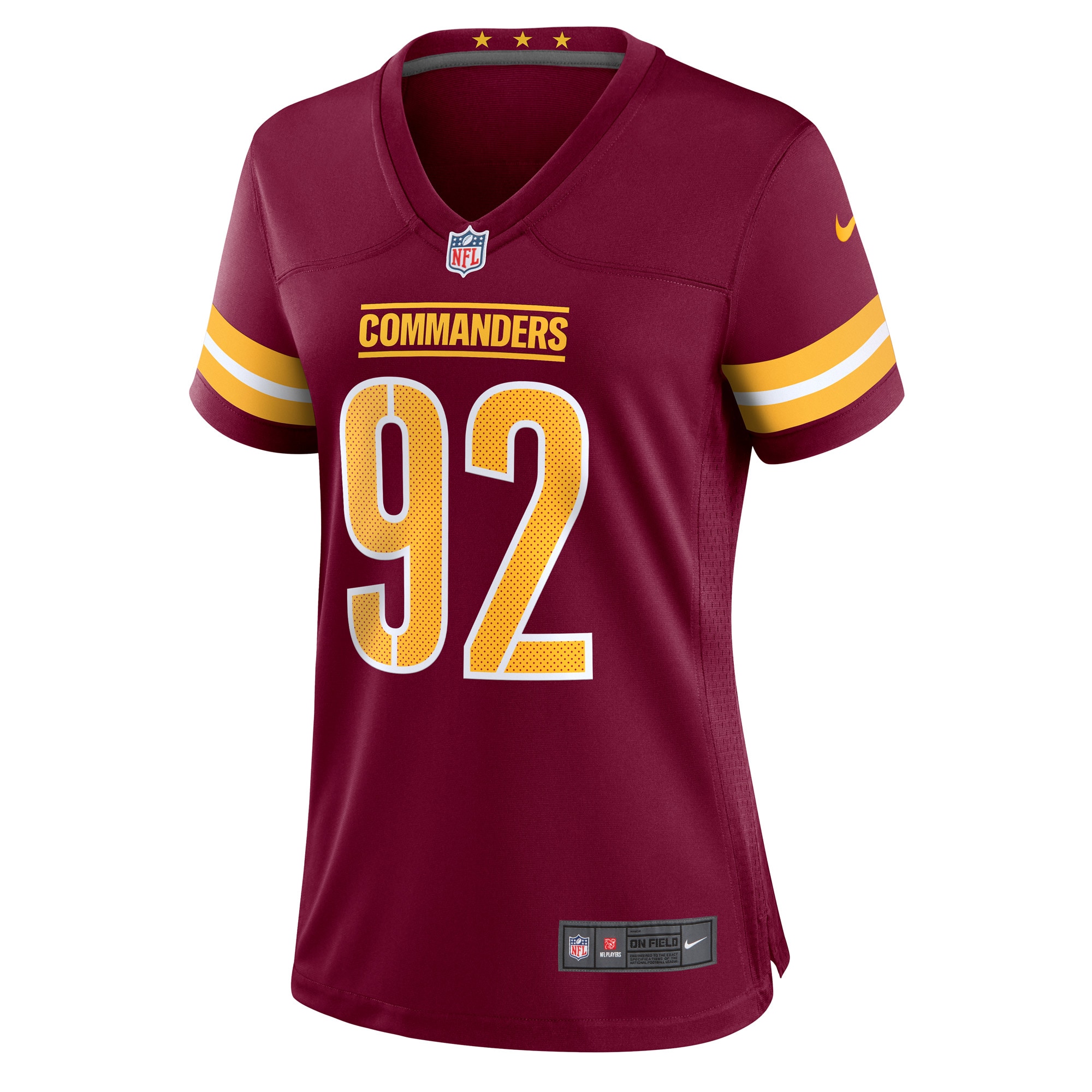 Alternative view of Dorance Armstrong Washington Commanders Game Jersey - Women's