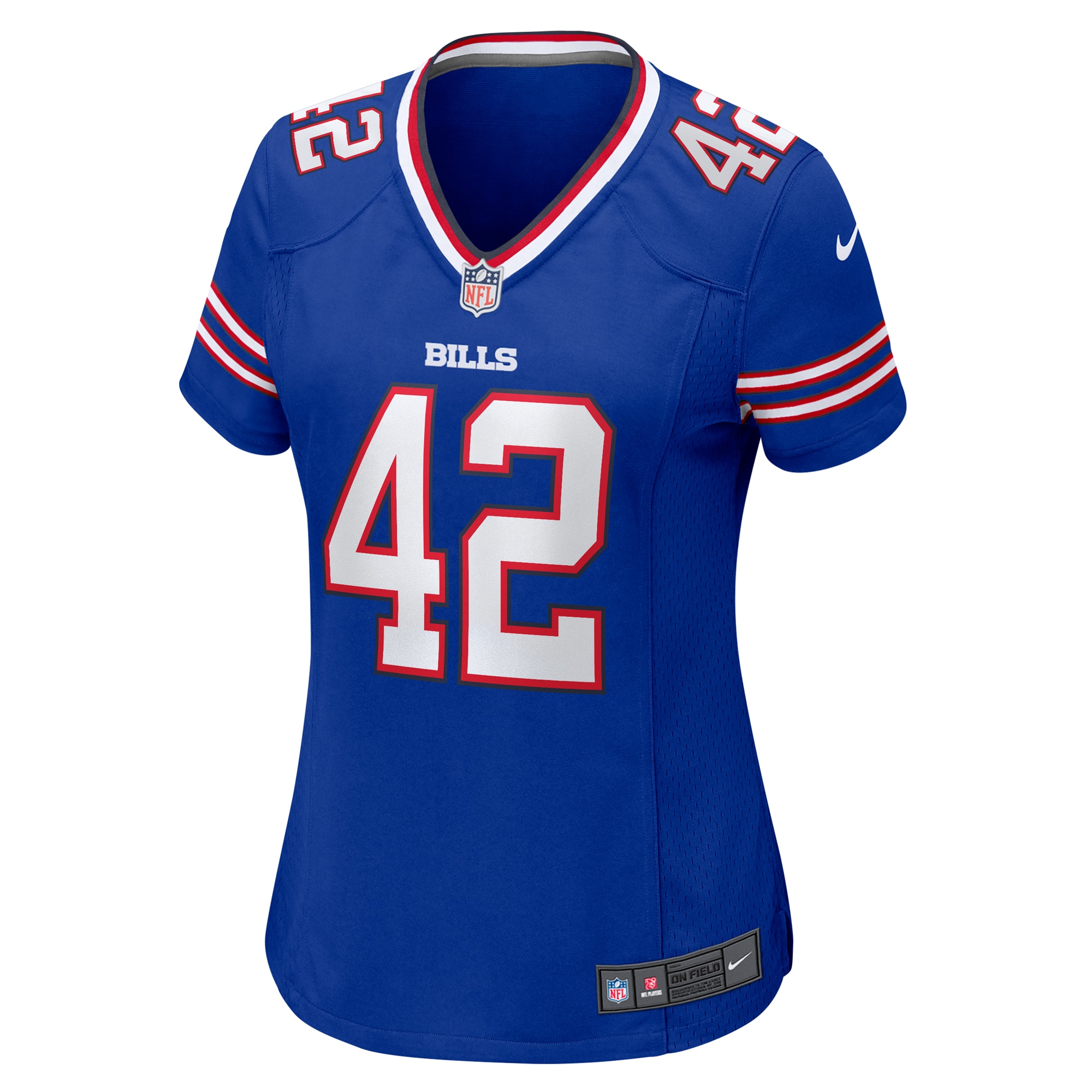 Alternative view of Dorian Williams Buffalo Bills Game Jersey - Women's