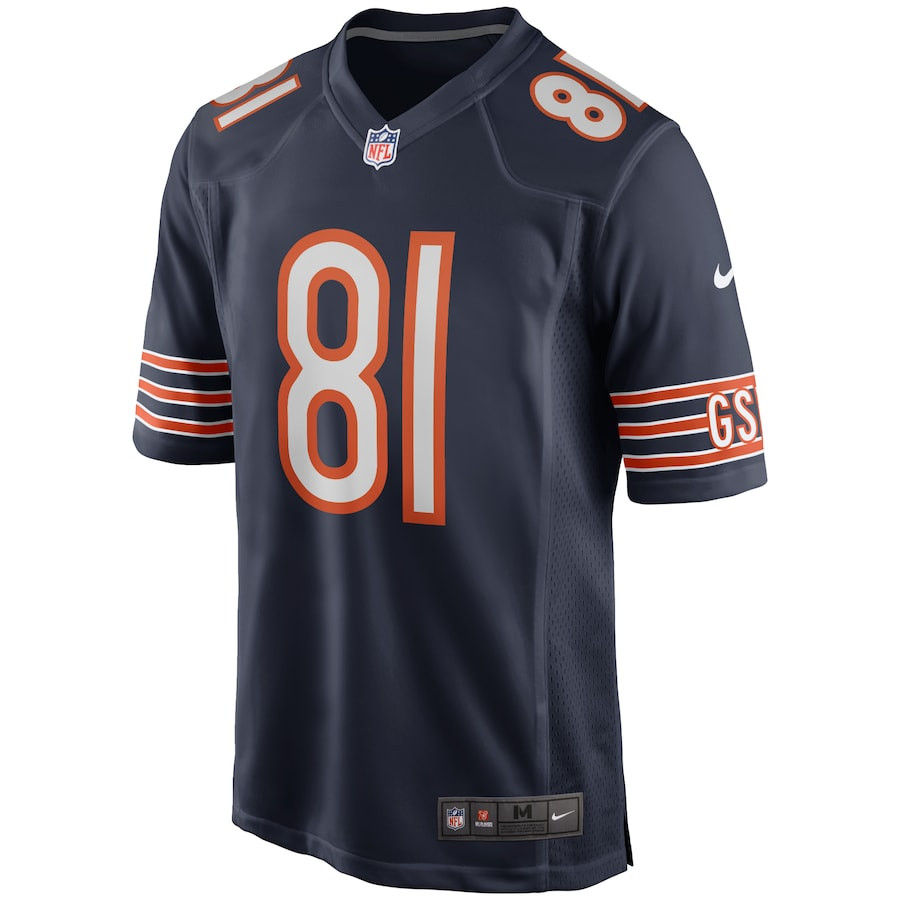 Alternative view of Doug Atkins #81 Chicago Bears Game Jersey - Men's | Navy