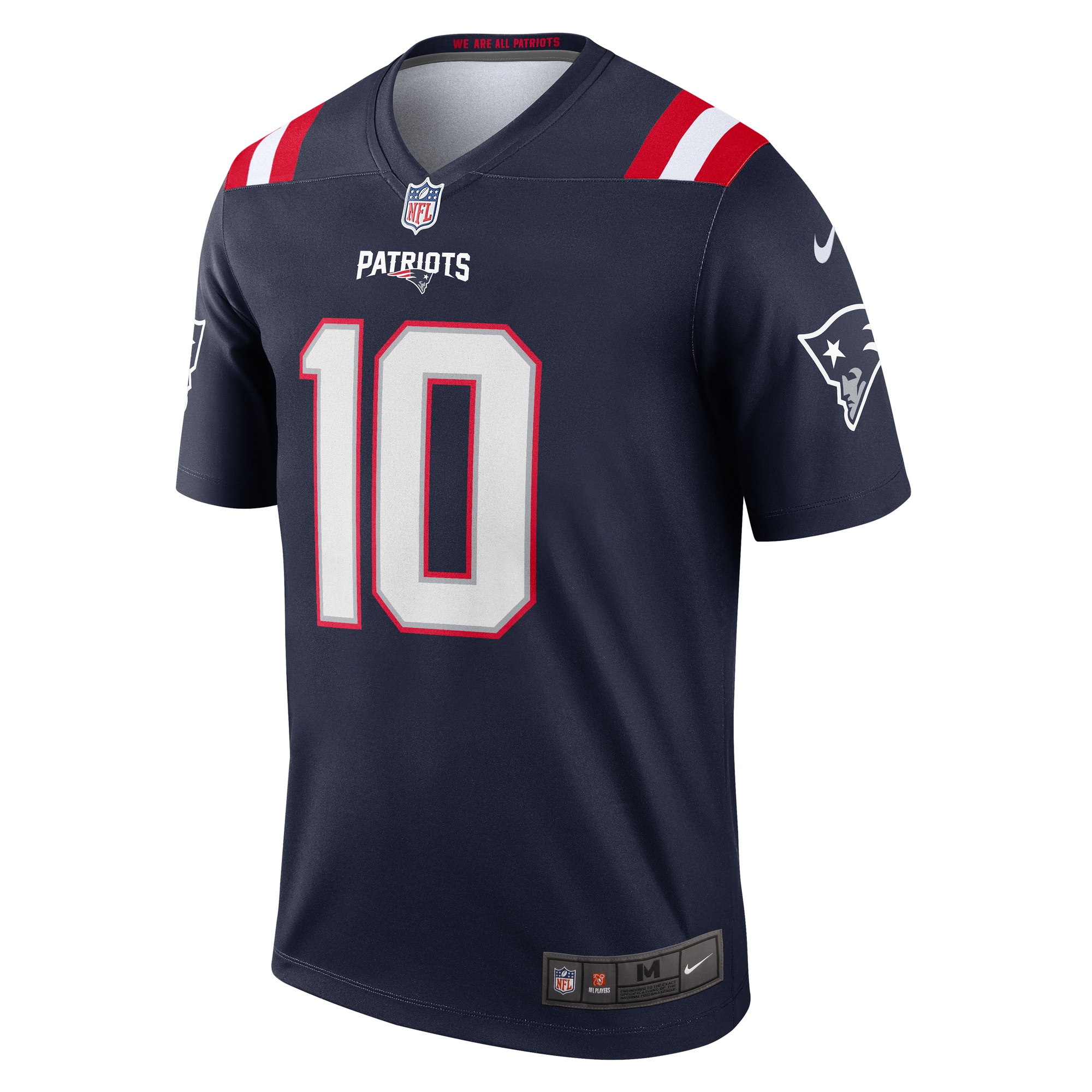 Alternative view of Drake Maye New England Patriots Legend Jersey - Men's