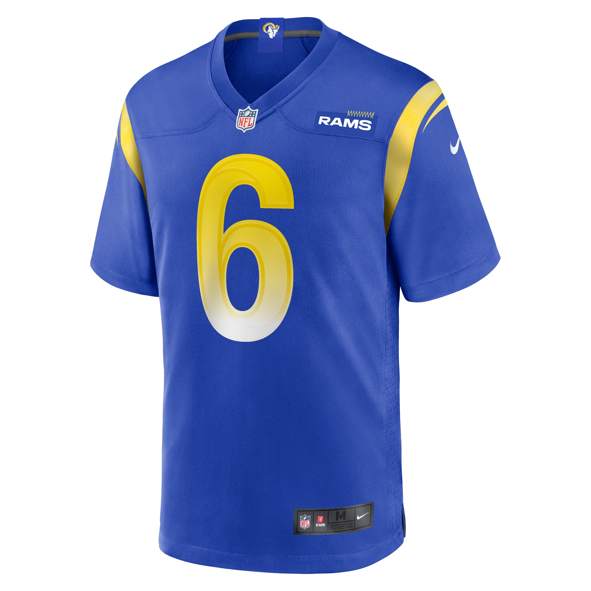 Alternative view of Drake Stoops Los Angeles Rams Game Jersey - Men's