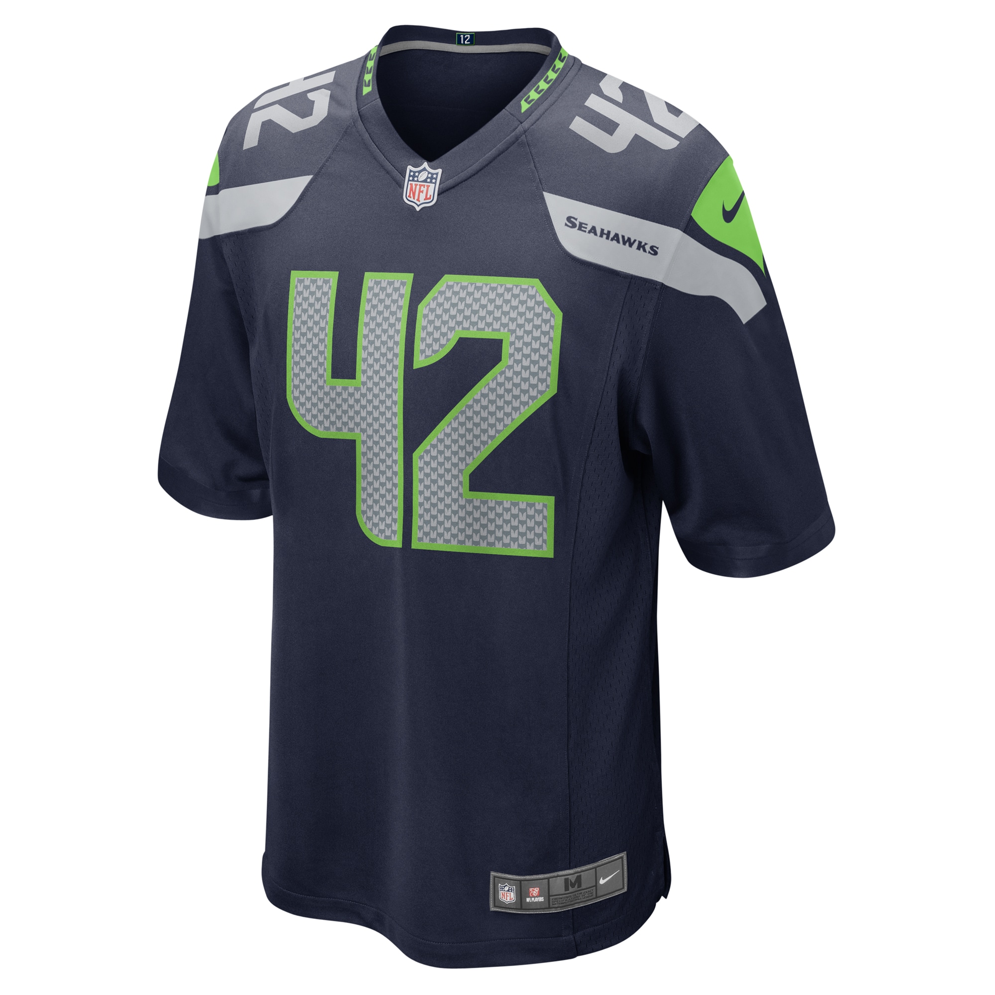 Alternative view of Drake Thomas Seattle Seahawks Game Jersey - Men's