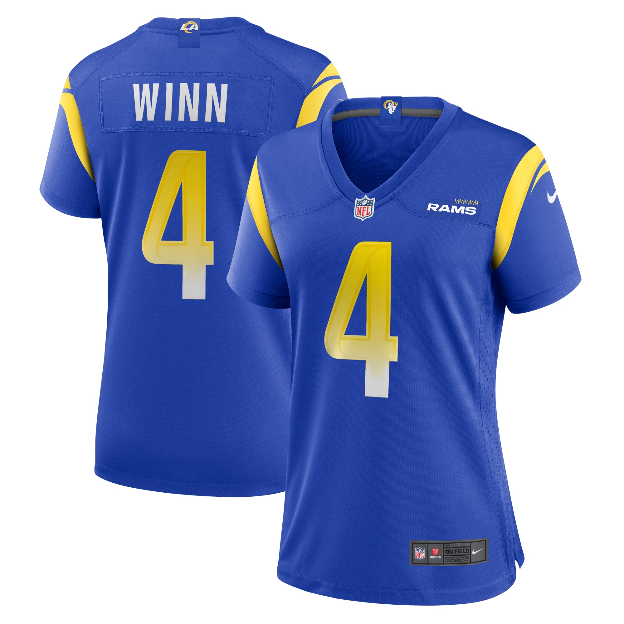 Dresser Winn Los Angeles Rams Game Jersey - Women's
