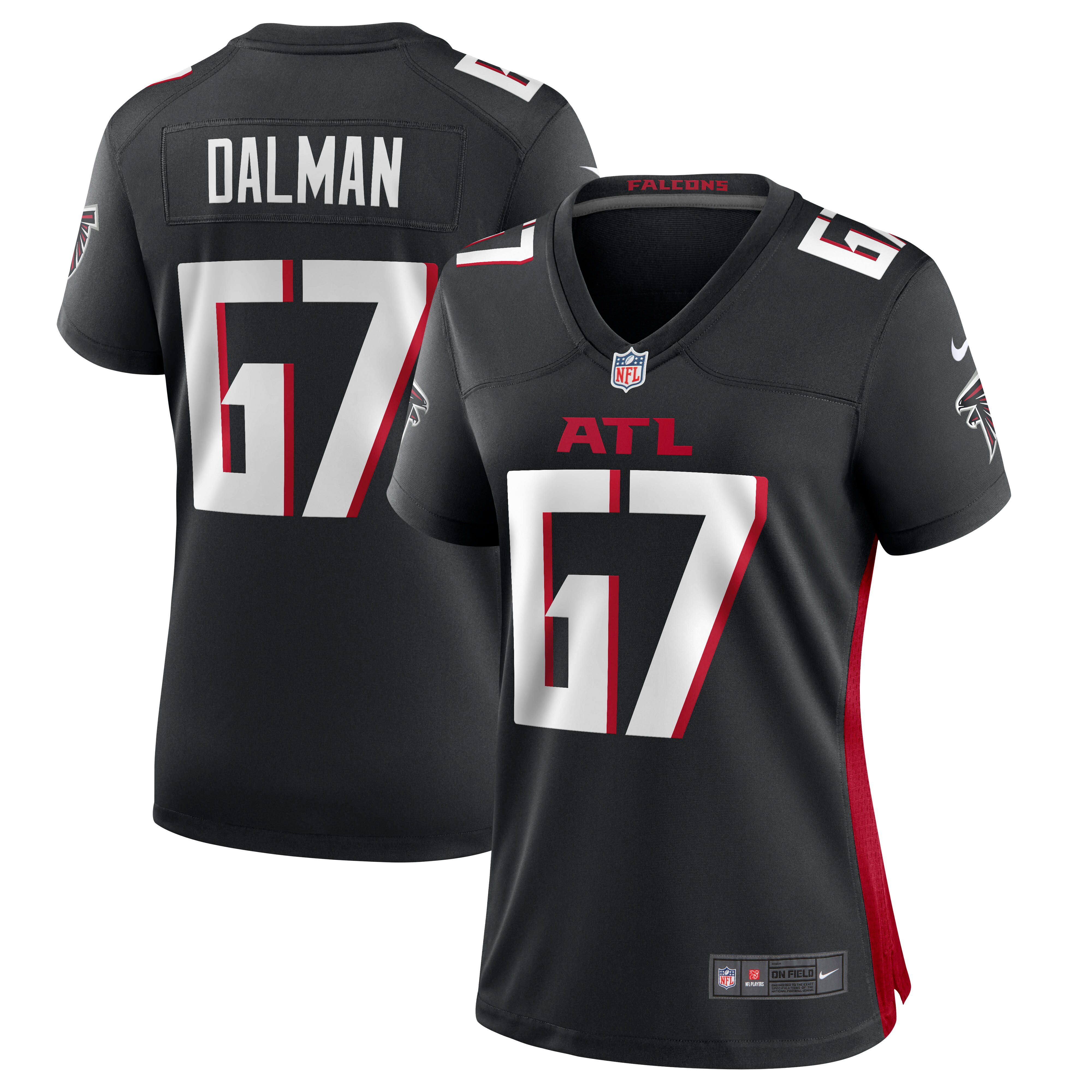 Drew Dalman Atlanta Falcons Game Jersey - Women's
