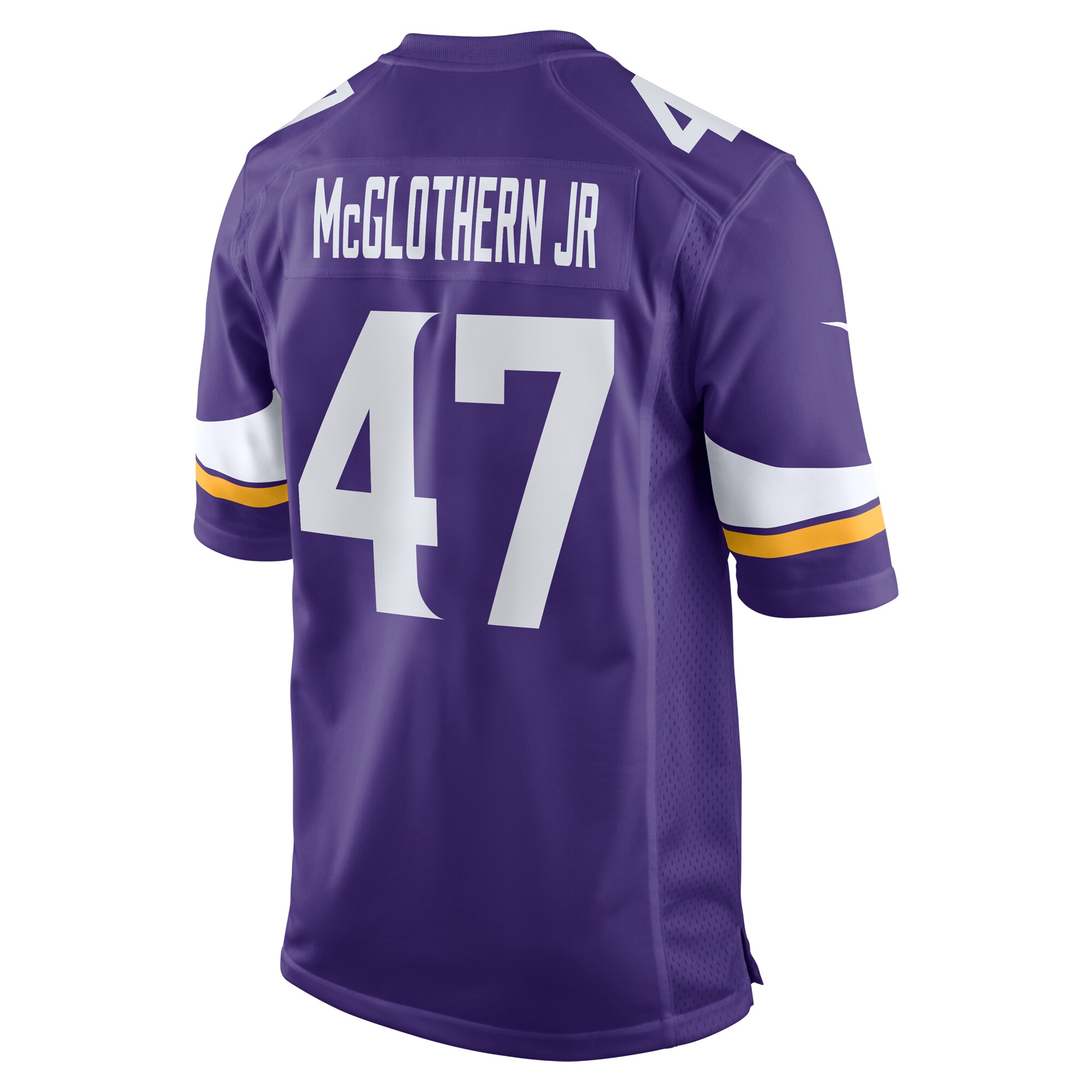 Dwight McGlothern Jr. Minnesota Vikings Game Jersey - Men's - Image 3
