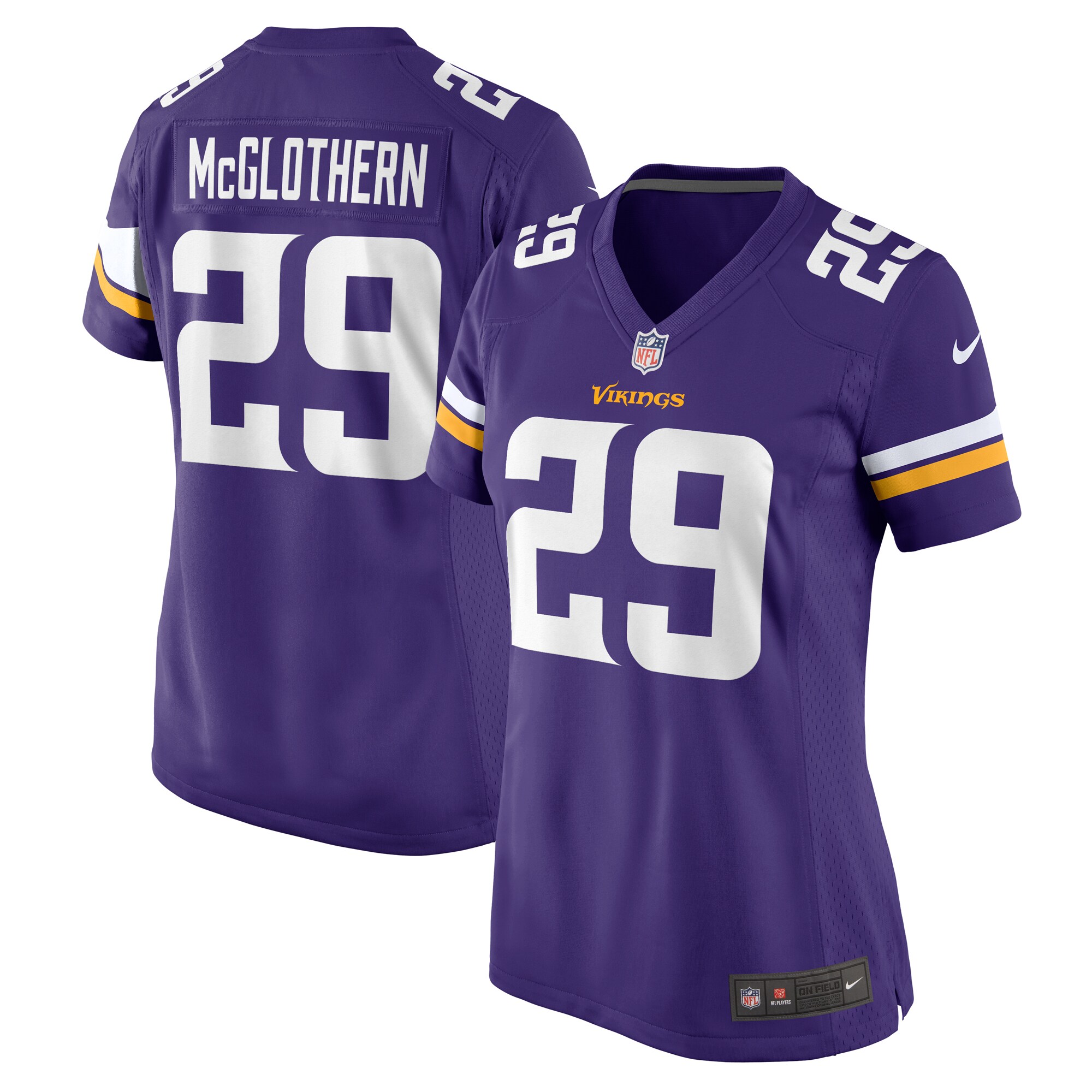 Dwight McGlothern Minnesota Vikings Game Jersey - Women's