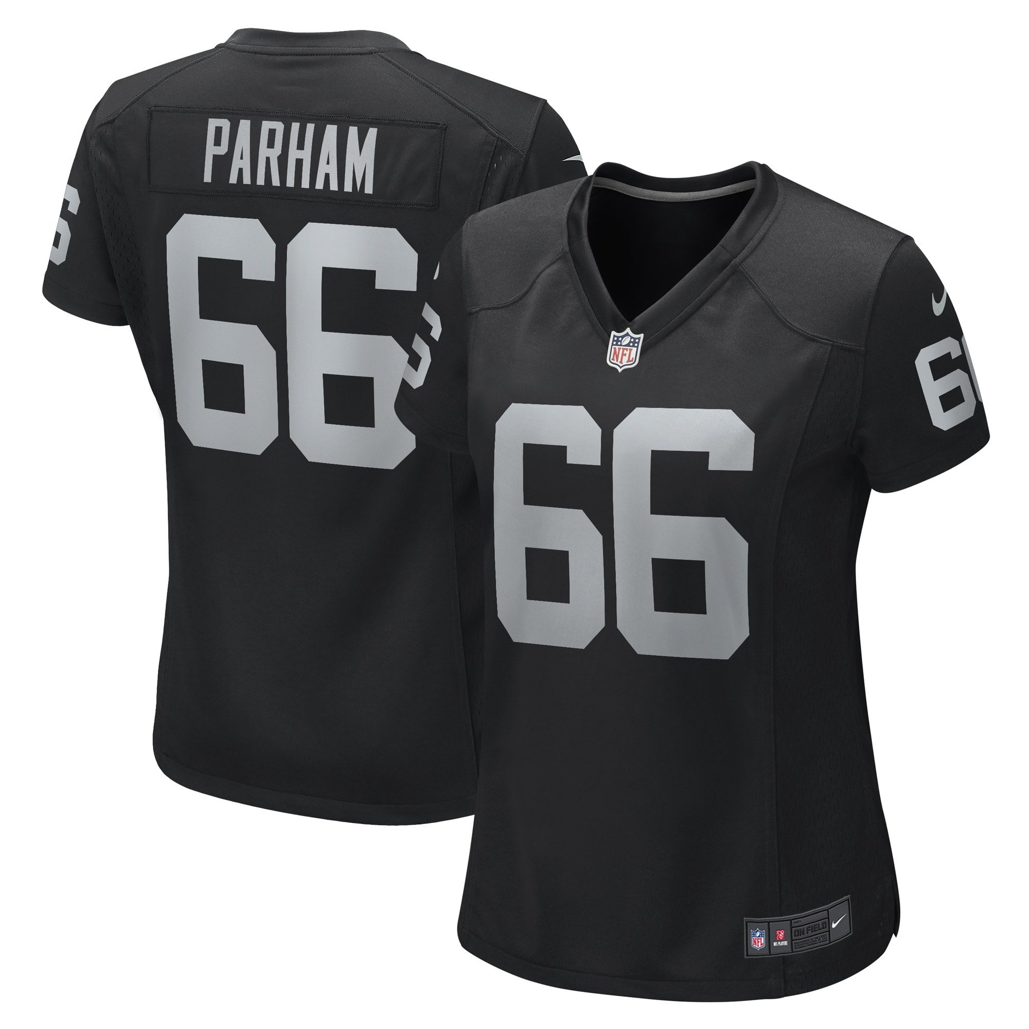 Dylan Parham Las Vegas Raiders Game Jersey - Women's