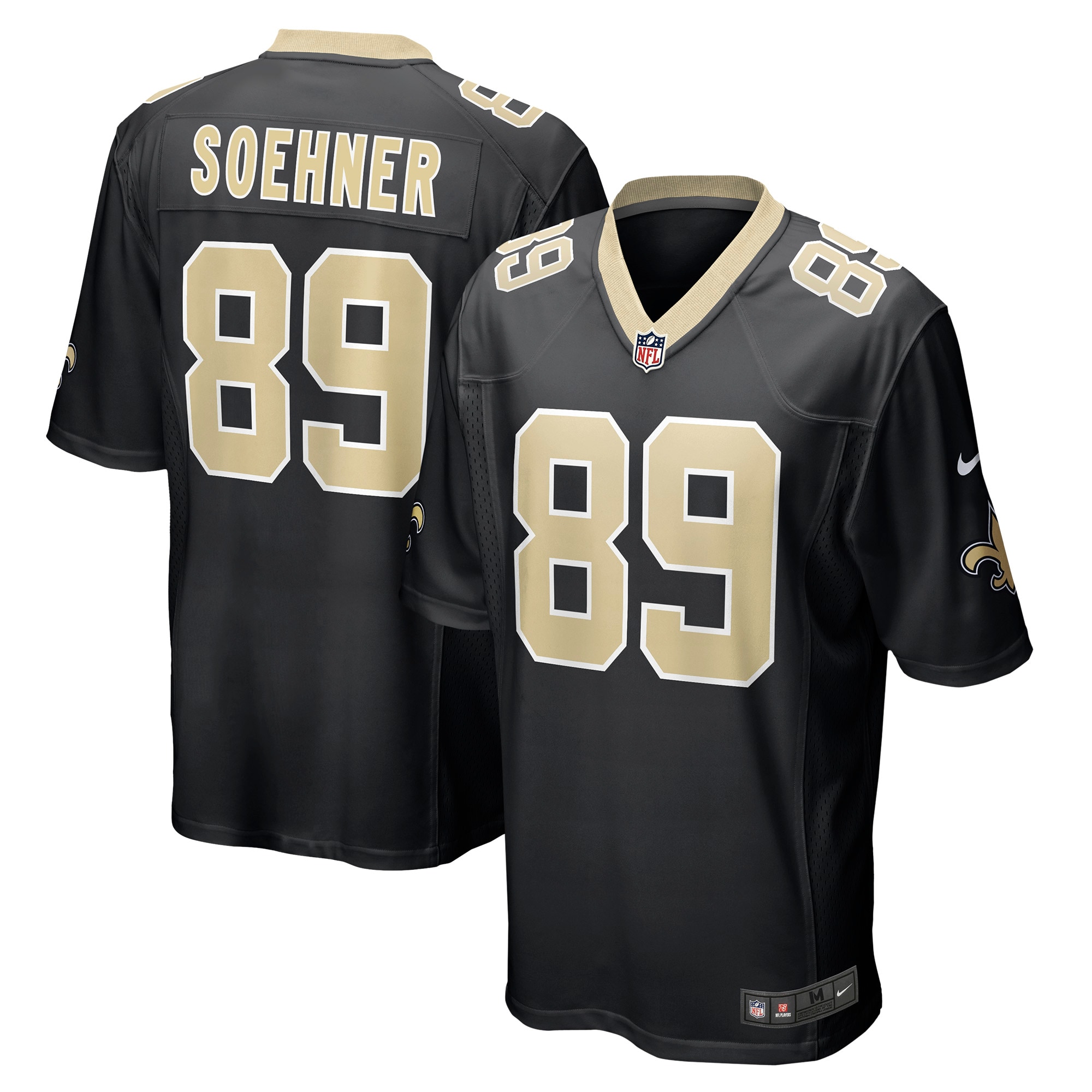 Dylan Soehner New Orleans Saints Game Jersey - Men's