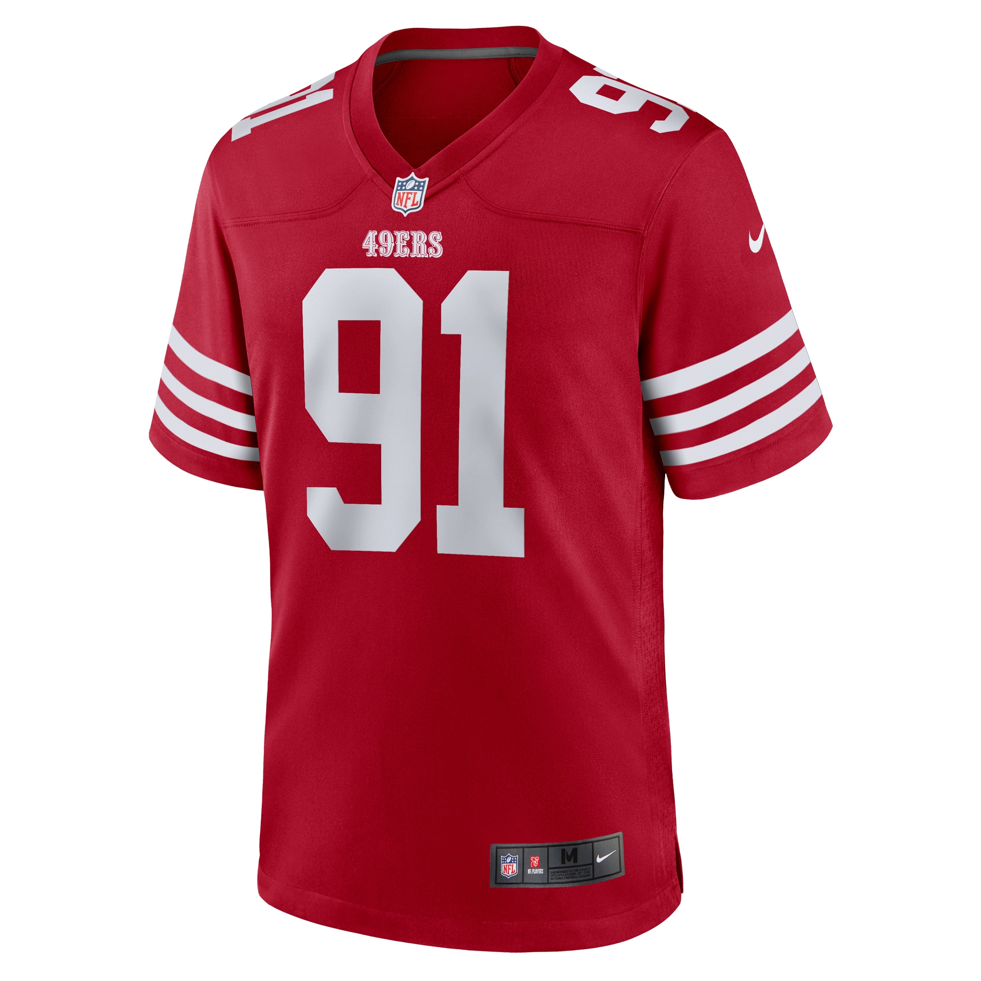 Alternative view of Earnest San Francisco 49ers Game Jersey - Men's