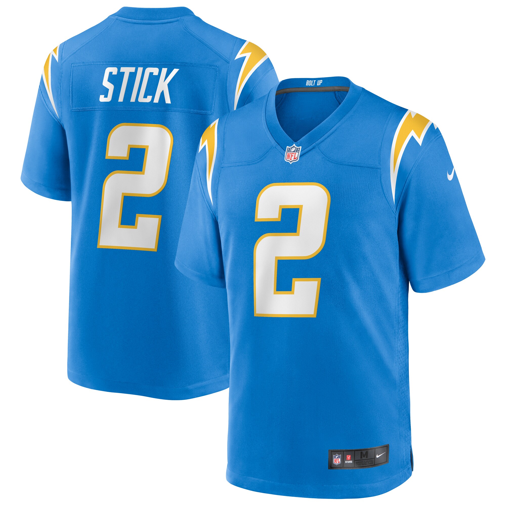 Easton Stick Los Angeles Chargers Game Jersey - Men's