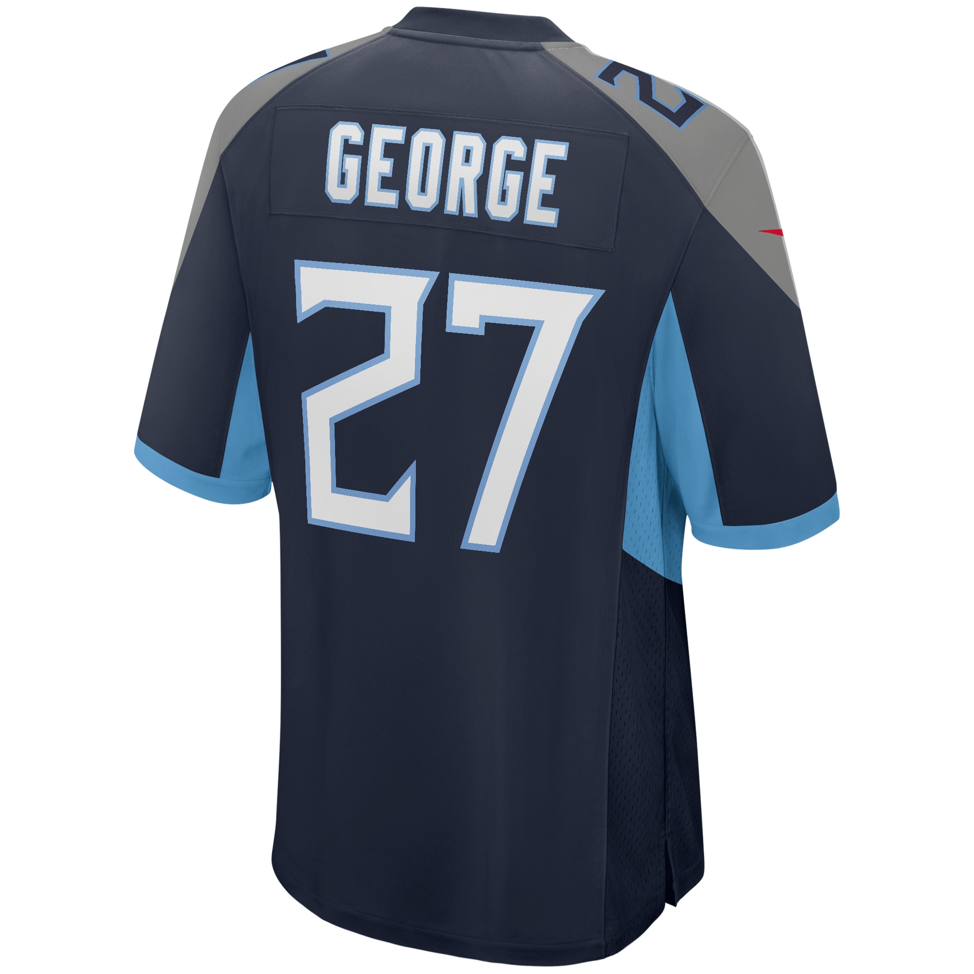 Eddie George Tennessee Titans Retired Player Game Jersey - Men's - Image 3
