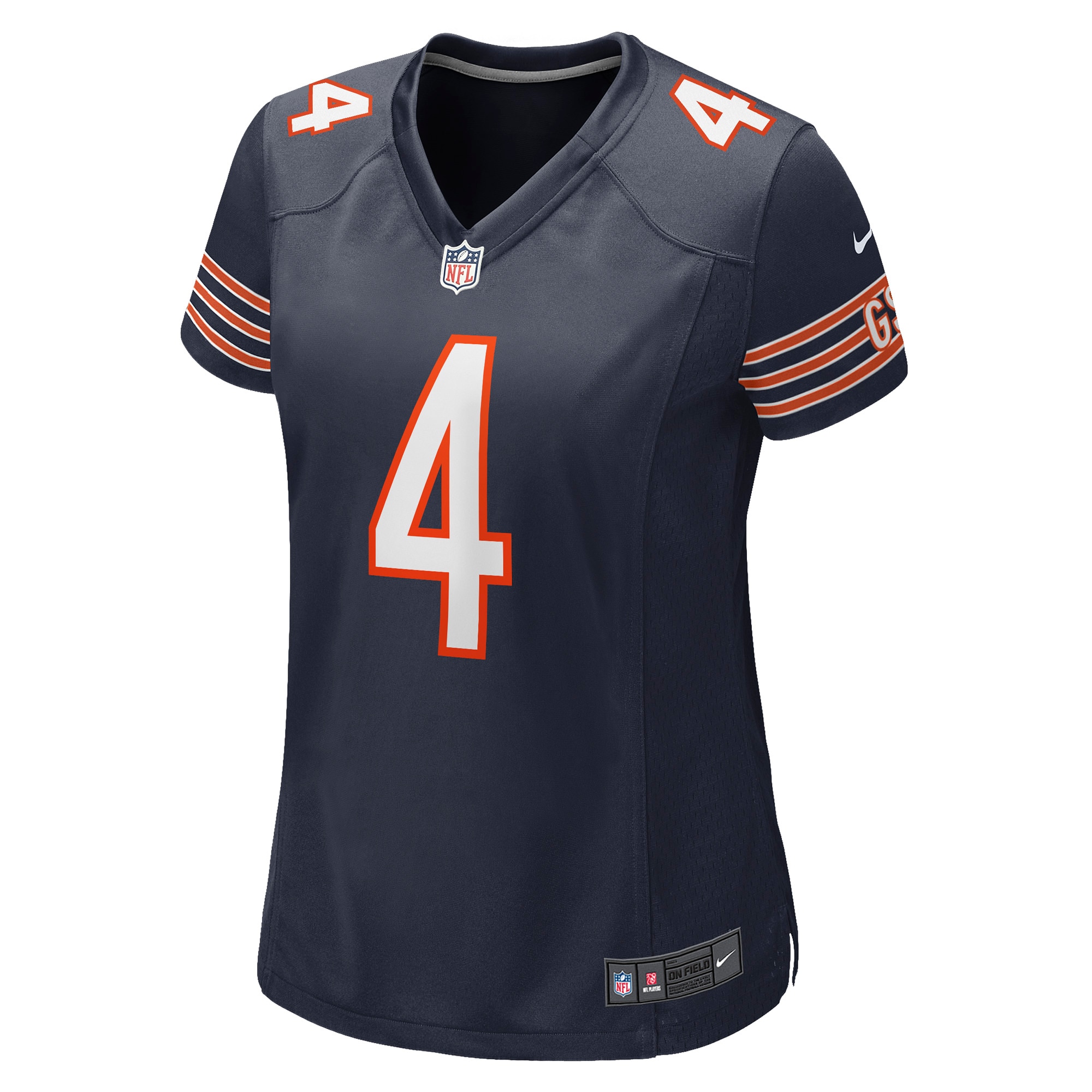 Alternative view of Eddie Jackson Chicago Bears Game Jersey - Women's