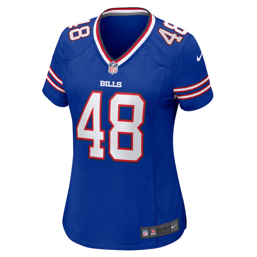 Edefuan Ulofoshio #48 Buffalo Bills Game Jersey - Women's | Royal - Image 2