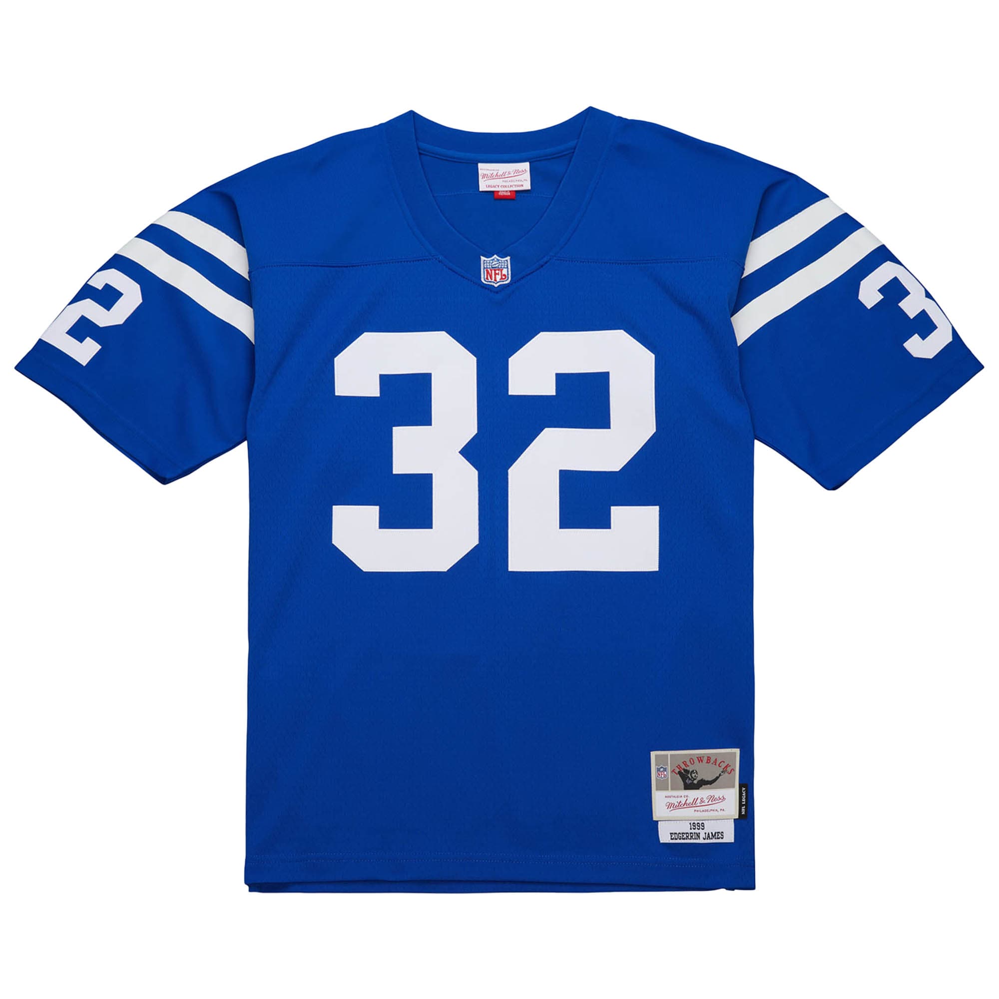 Alternative view of Edgerrin James Mitchell & Ness Indianapolis Colts Game Jersey - Men's