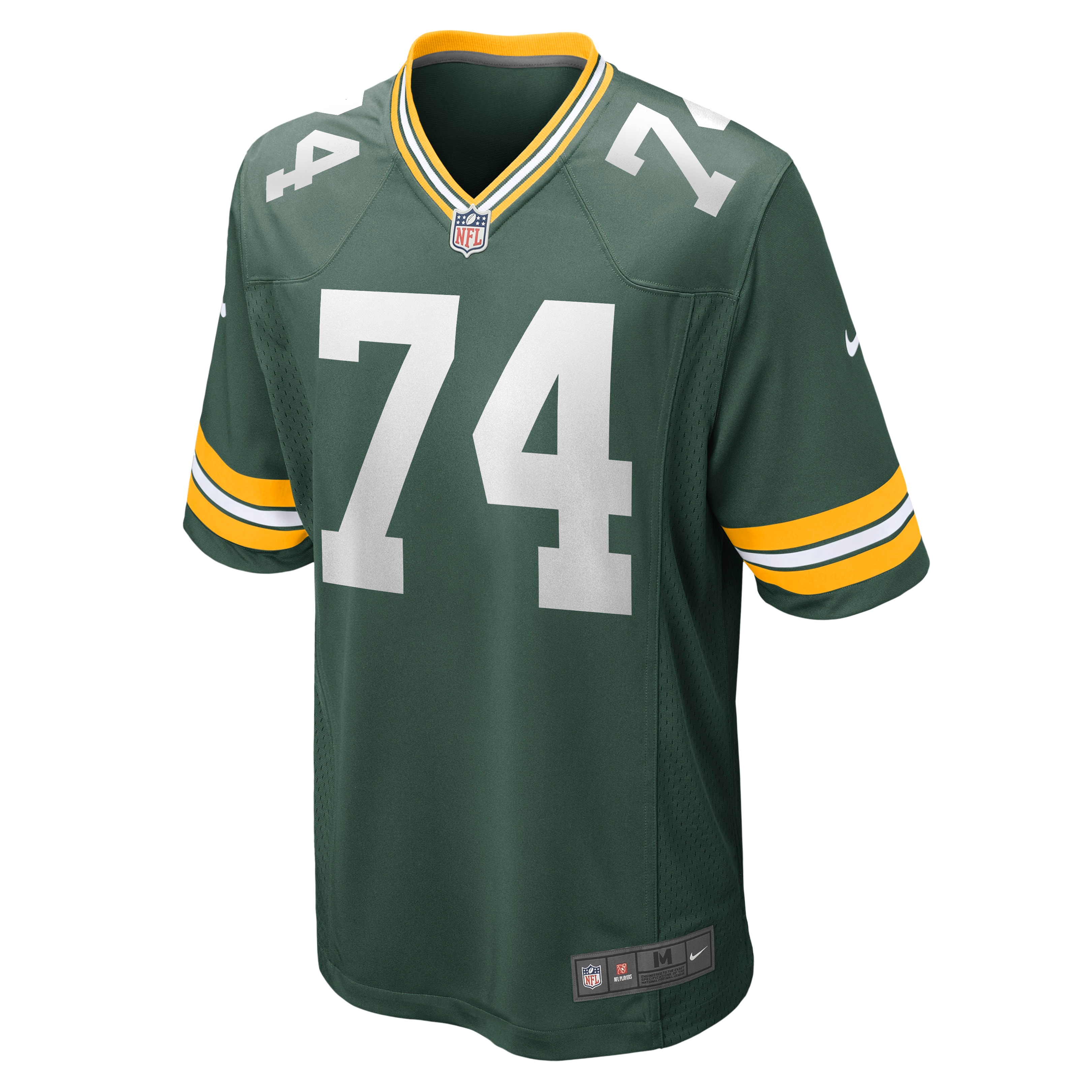 Alternative view of Elgton Jenkins Green Bay Packers Game Jersey - Men's