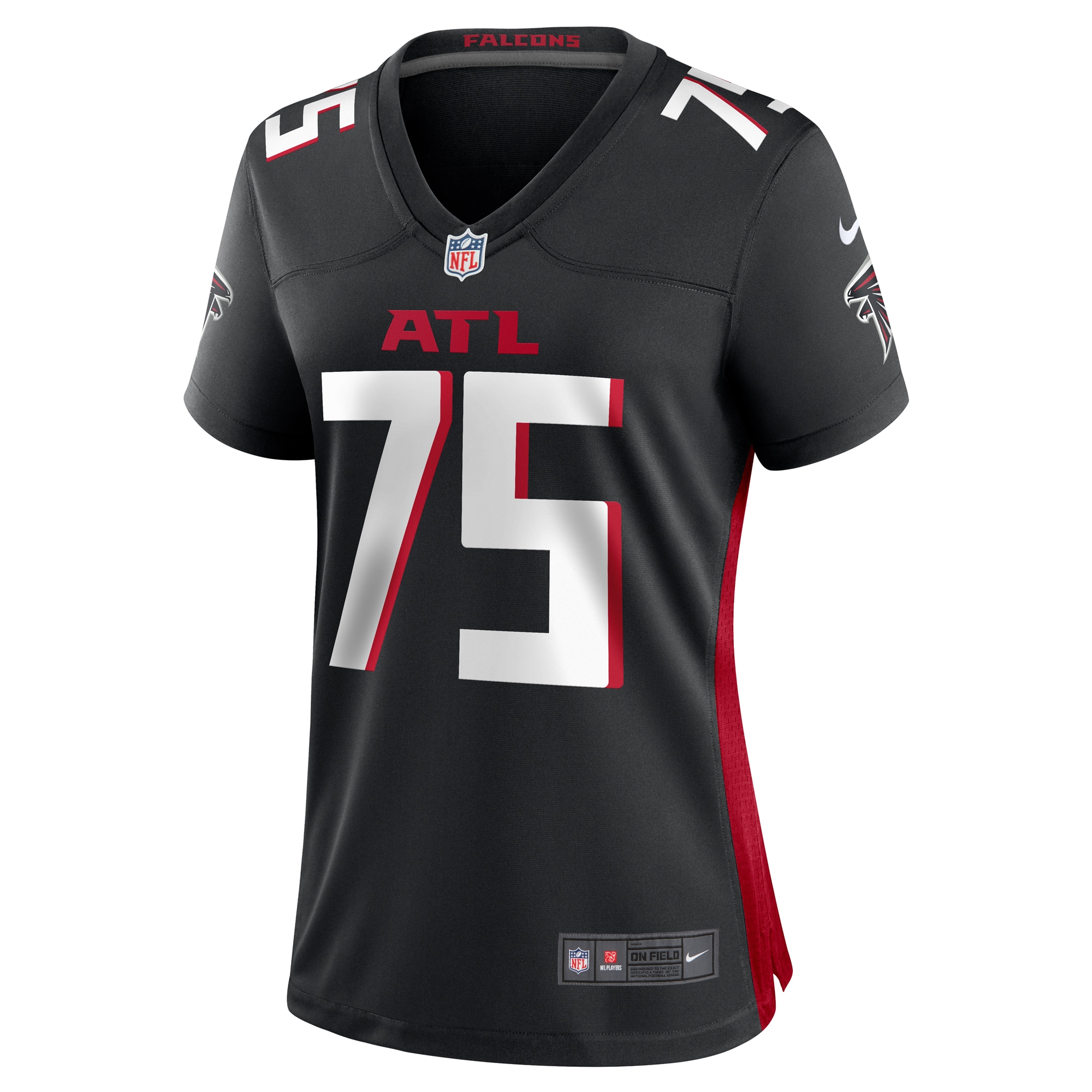 Alternative view of Eli Ankou Atlanta Falcons Game Jersey - Women's