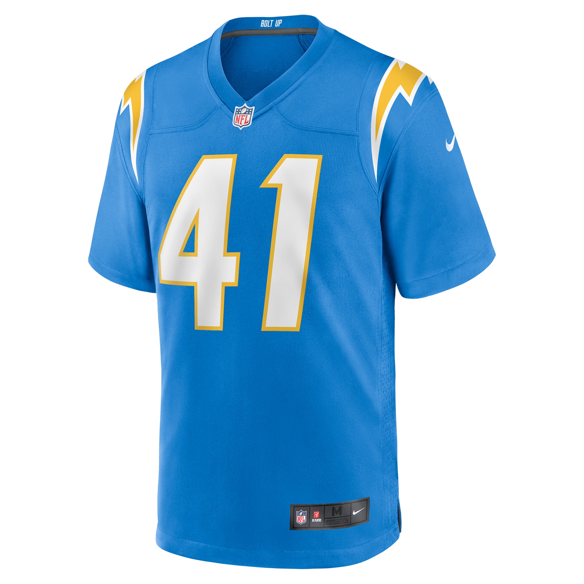 Alternative view of Eli Apple Los Angeles Chargers Game Jersey - Men's