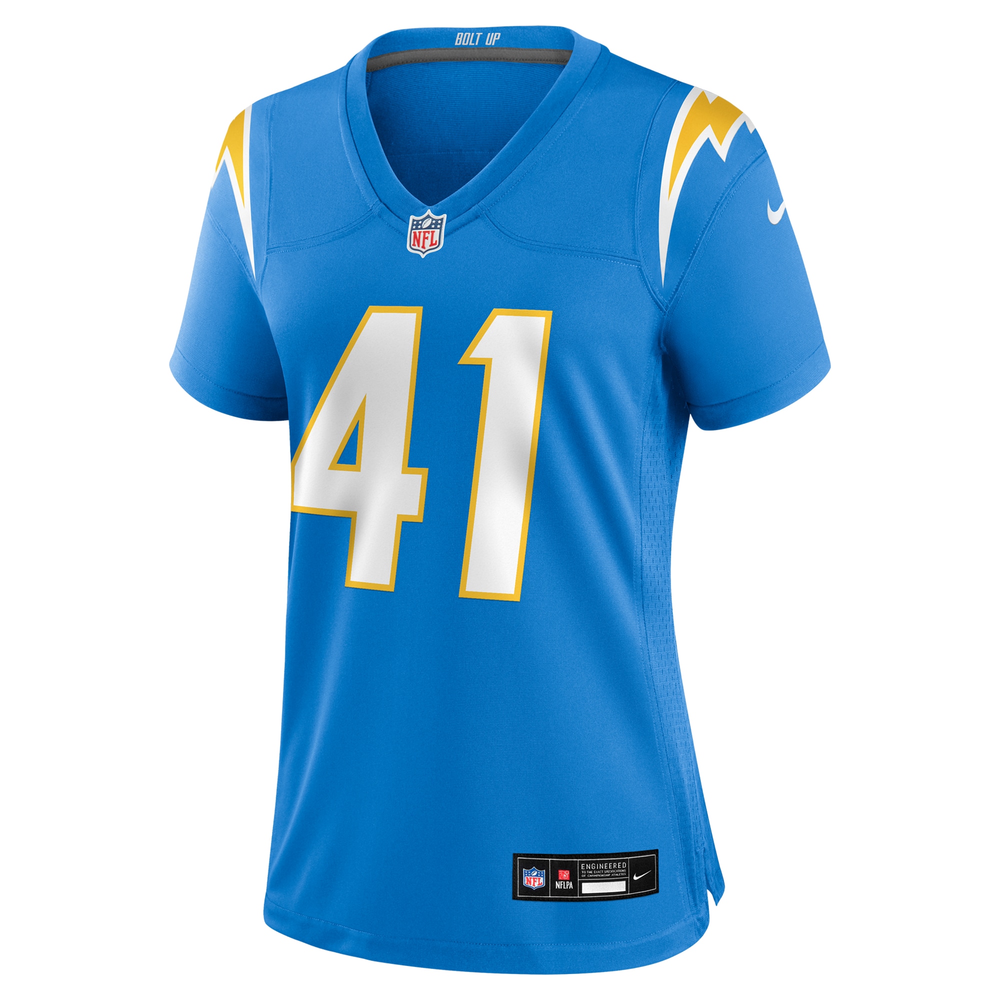 Alternative view of Eli Apple Los Angeles Chargers Game Jersey - Women's
