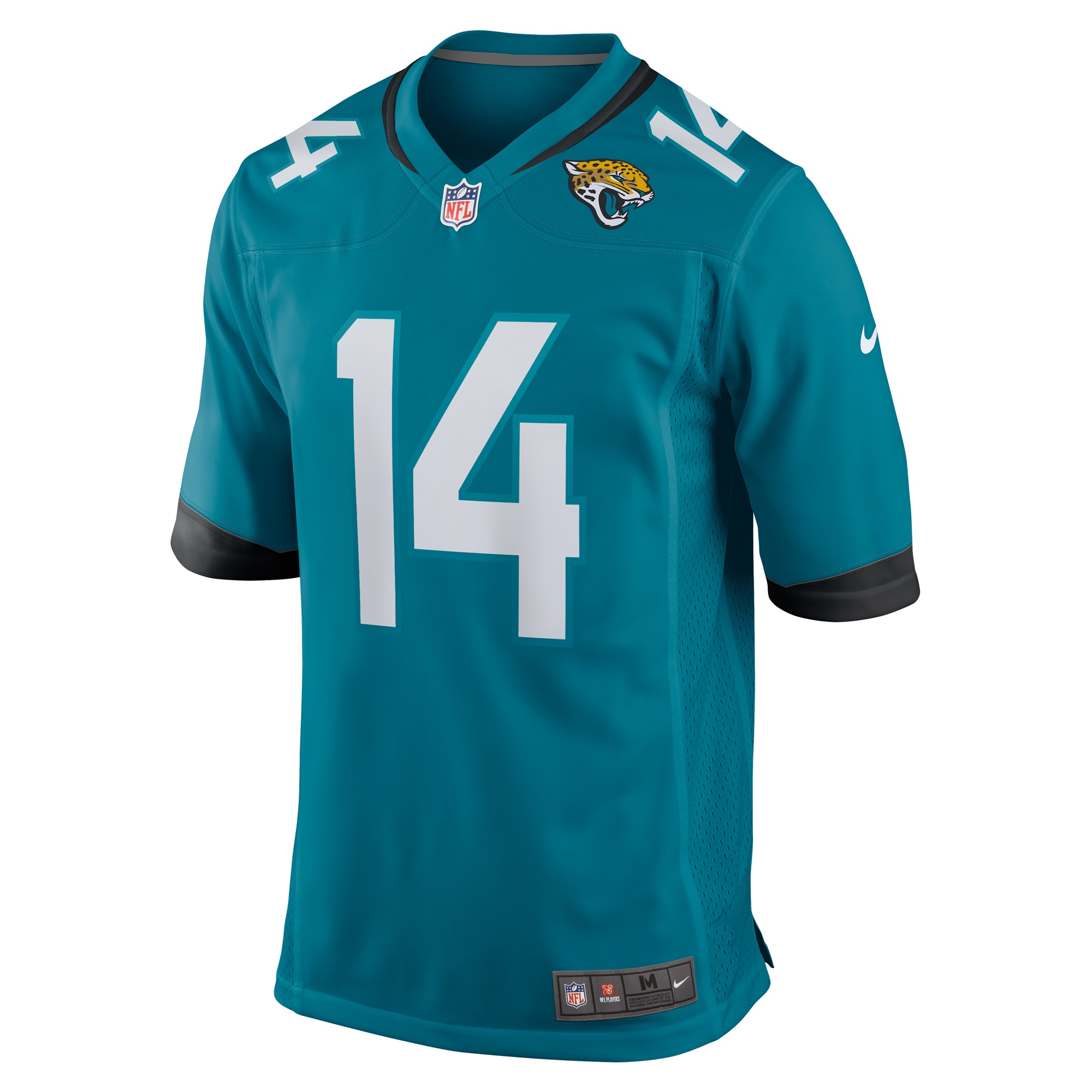 Alternative view of Elijah Cooks Jacksonville Jaguars Game Jersey - Men's