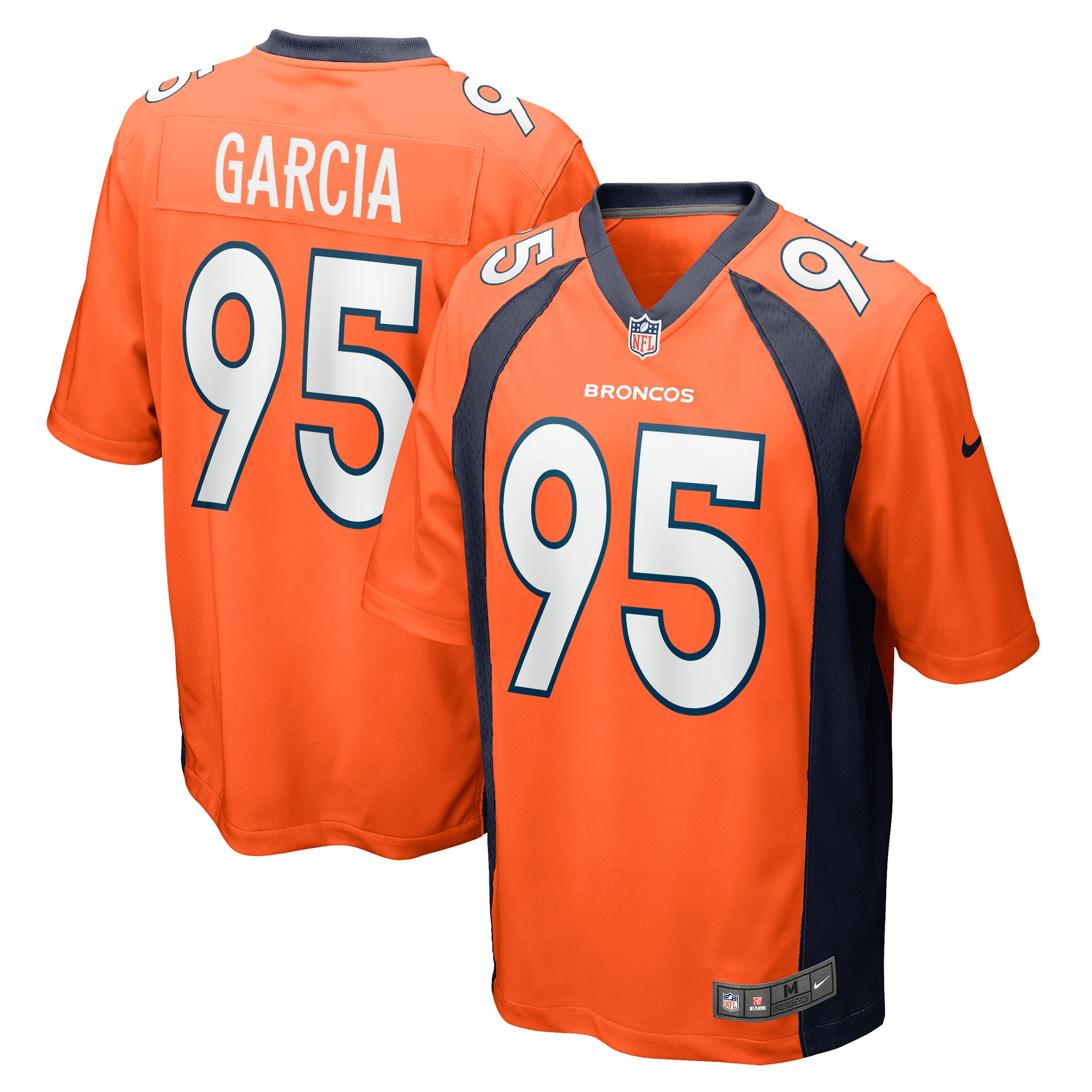 Elijah Garcia Denver Broncos Game Jersey - Men's