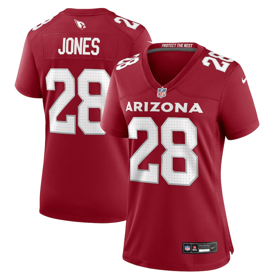 Elijah Jones #28 Arizona Cardinals Game Jersey - Women's | Cardinal