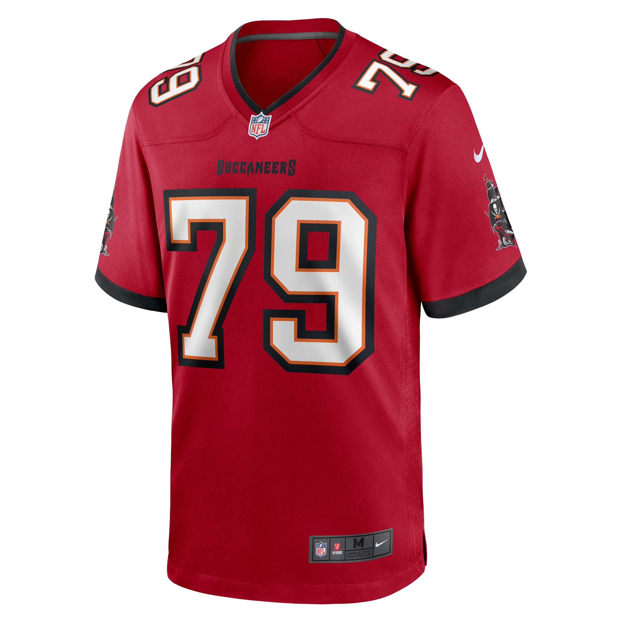 Alternative view of Elijah Klein Tampa Bay Buccaneers Game Jersey - Men's