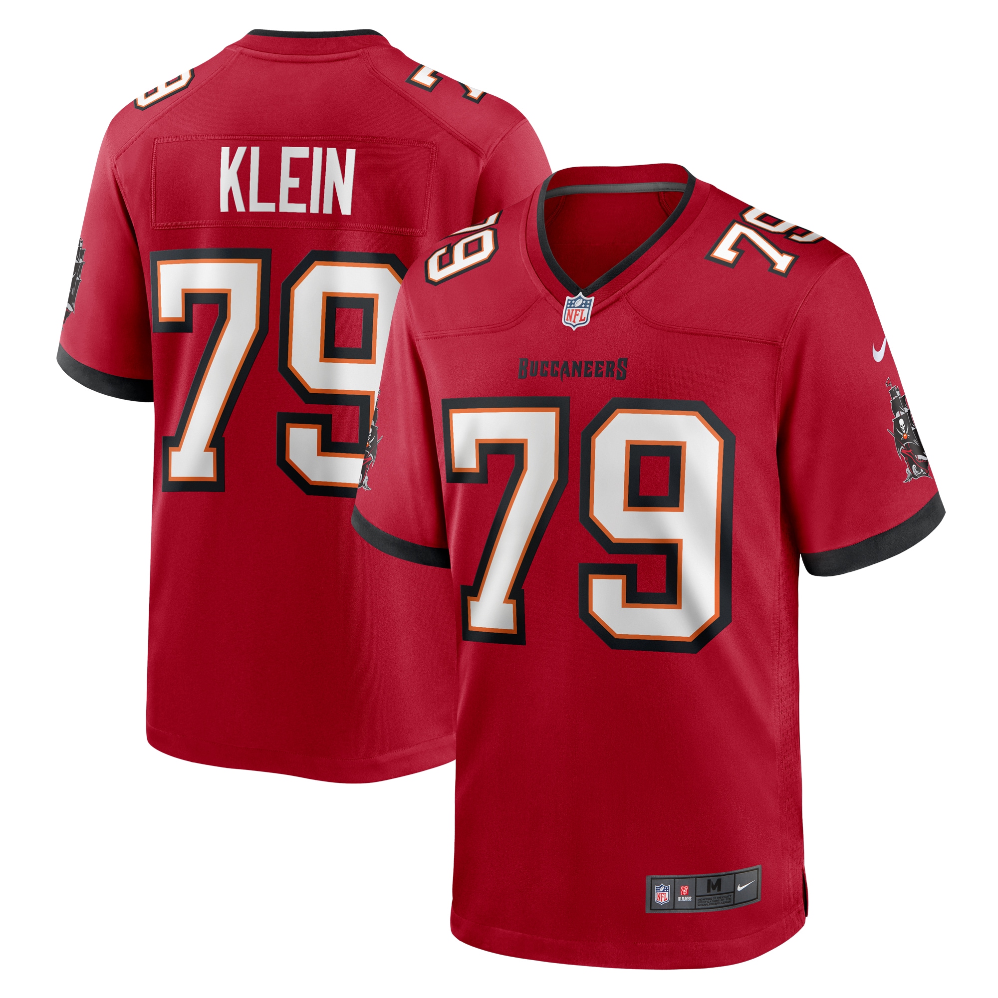 Elijah Klein Tampa Bay Buccaneers Game Jersey - Men's