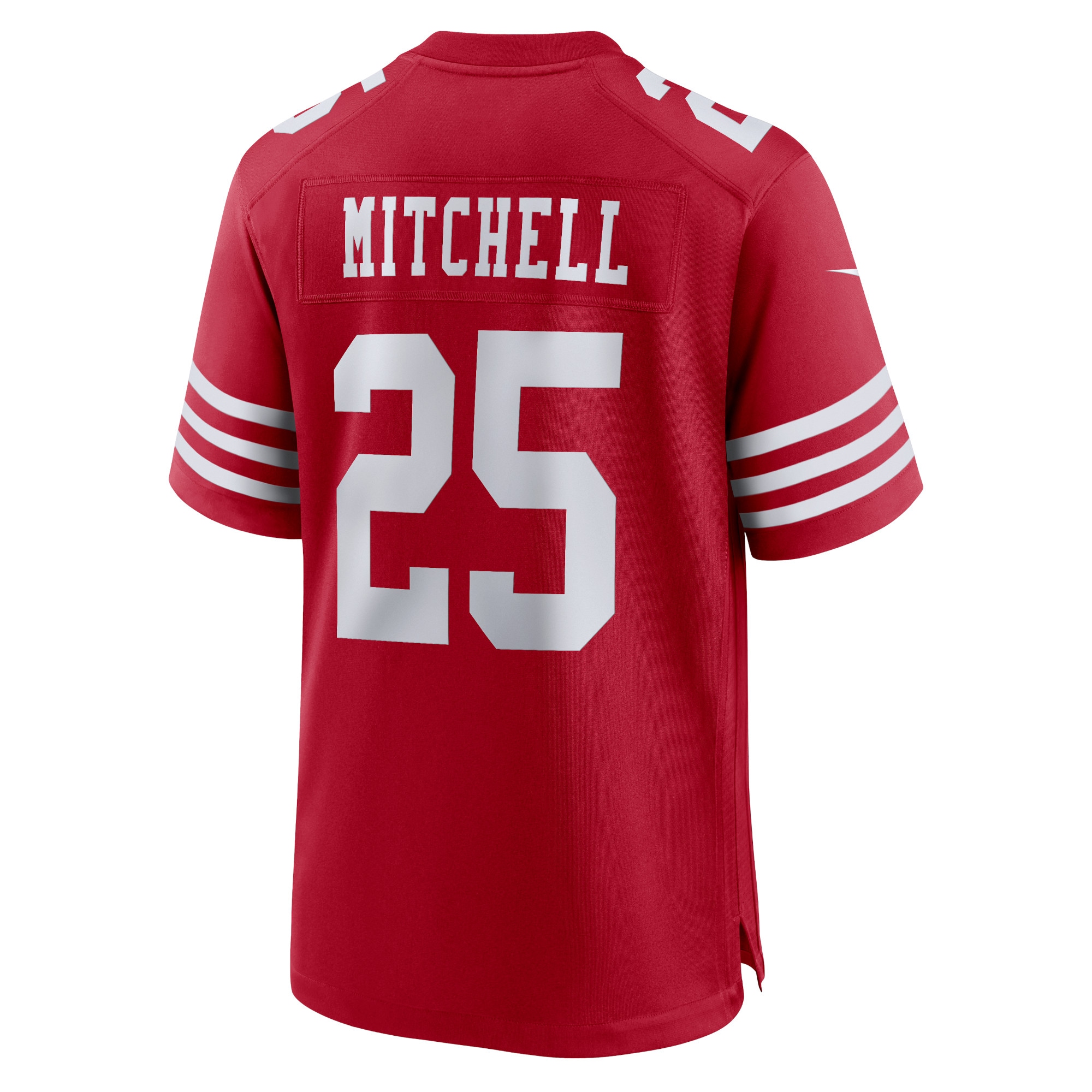 Elijah Mitchell San Francisco 49ers Game Jersey - Men's - Image 3
