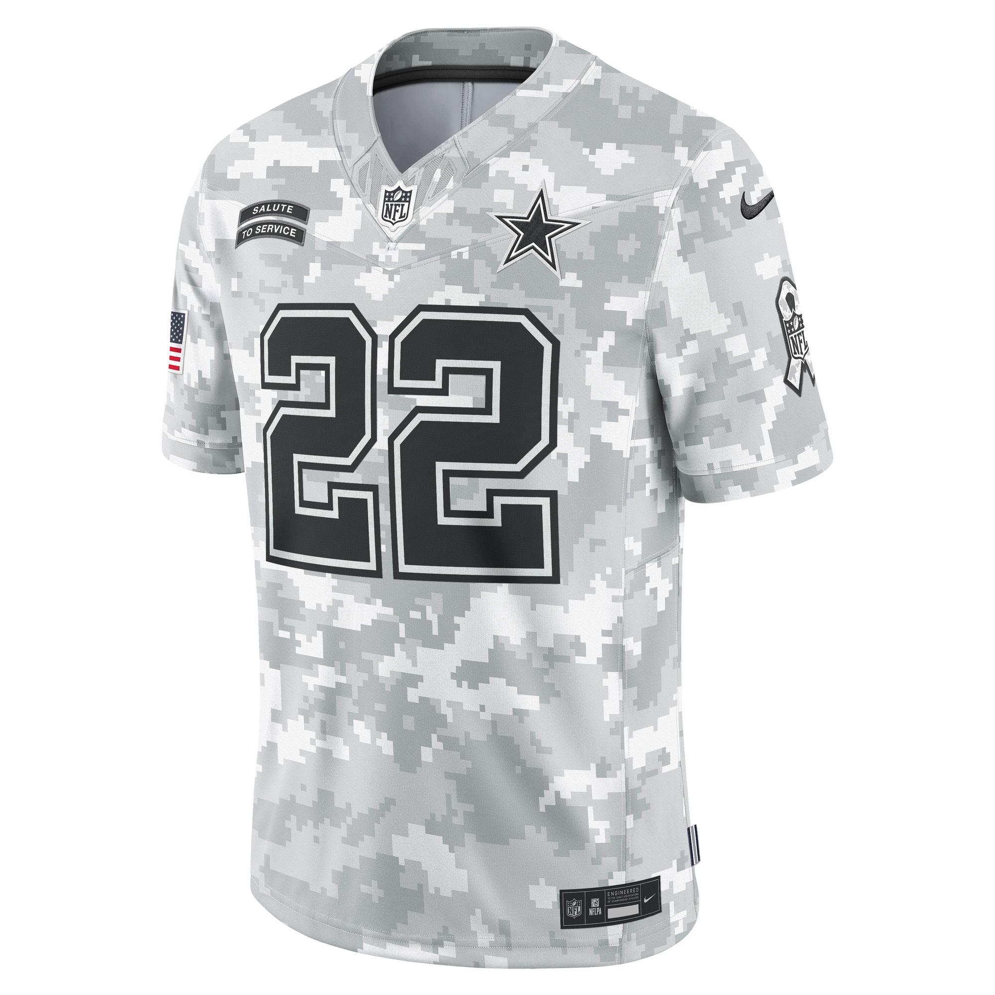 Alternative view of Emmitt Smith Dallas Cowboys Salute To Service Limited Jersey - Men's