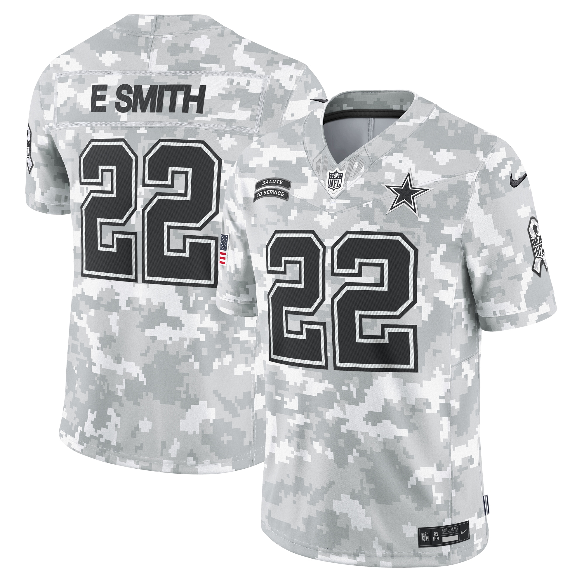 Emmitt Smith Dallas Cowboys Salute To Service Limited Jersey - Men's