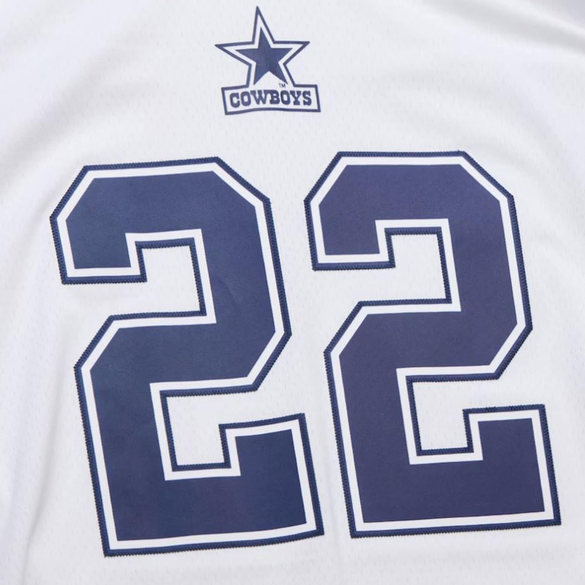 Emmitt Smith Mitchell & Ness Dallas Cowboys Alternate Game Jersey - Men's - Image 3