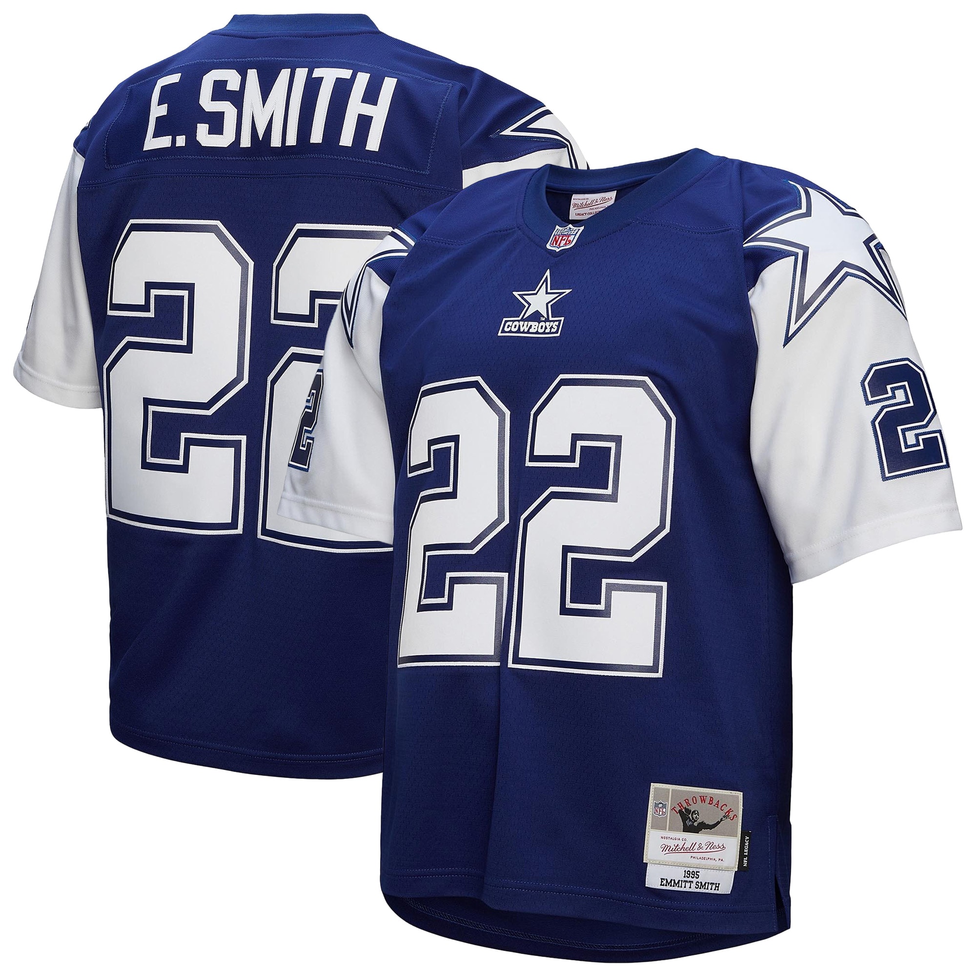 Emmitt Smith Mitchell & Ness Dallas Cowboys Game Jersey - Men's