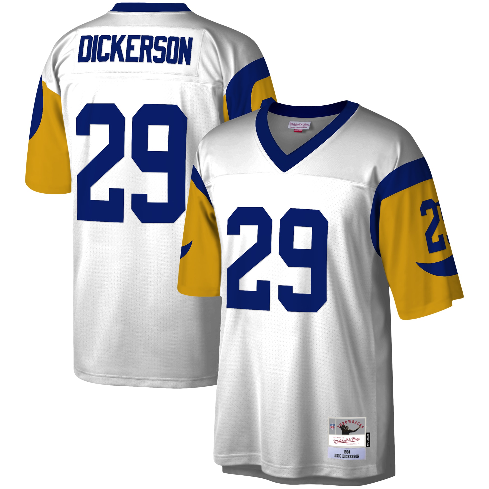 Eric Dickerson Mitchell & Ness Los Angeles Rams Game Jersey - Men's