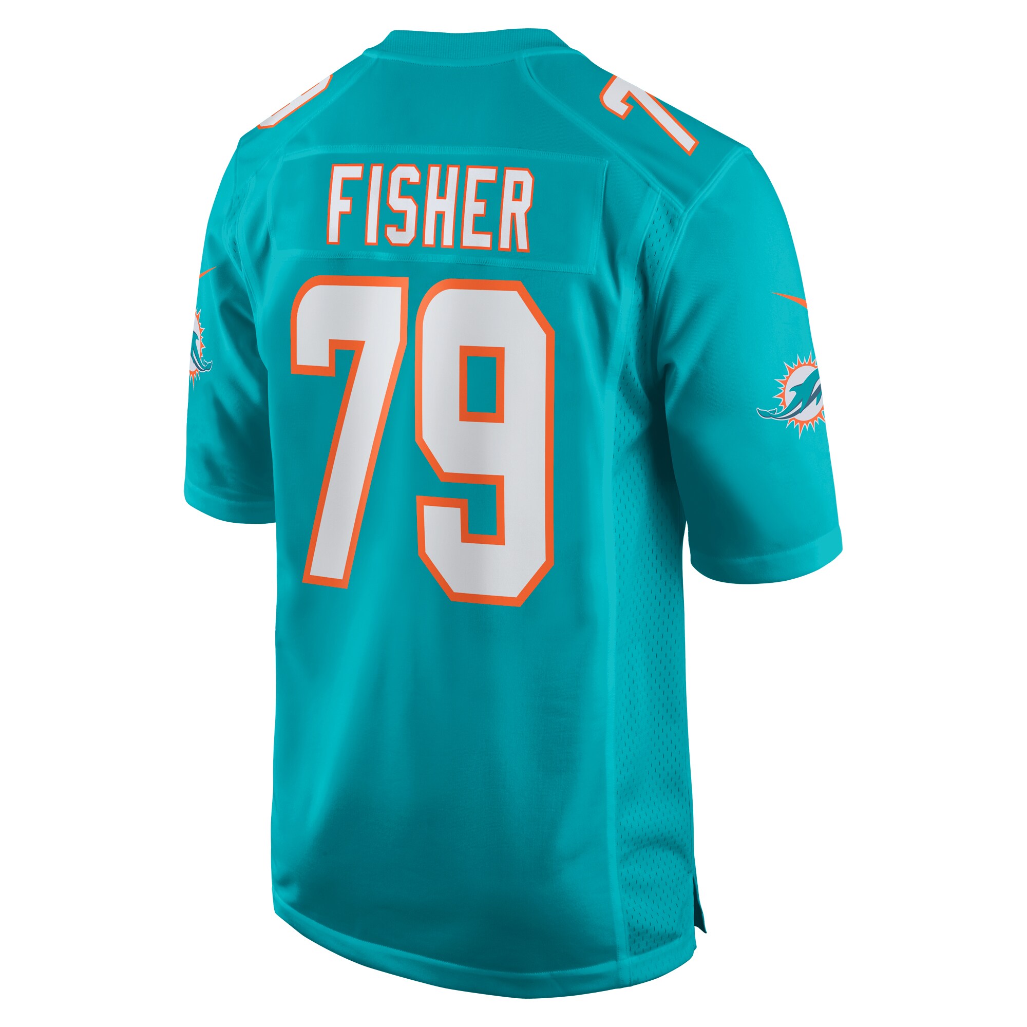 Eric Fisher Miami Dolphins Game Jersey - Men's - Image 3