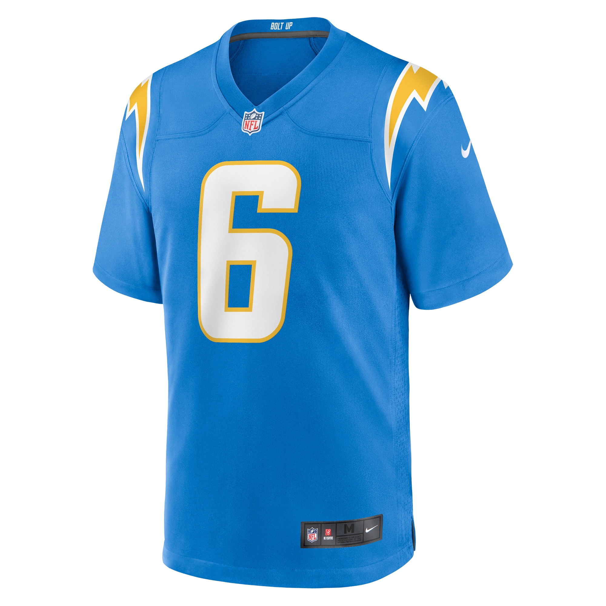 Alternative view of Eric Kendricks Los Angeles Chargers Game Jersey - Men's