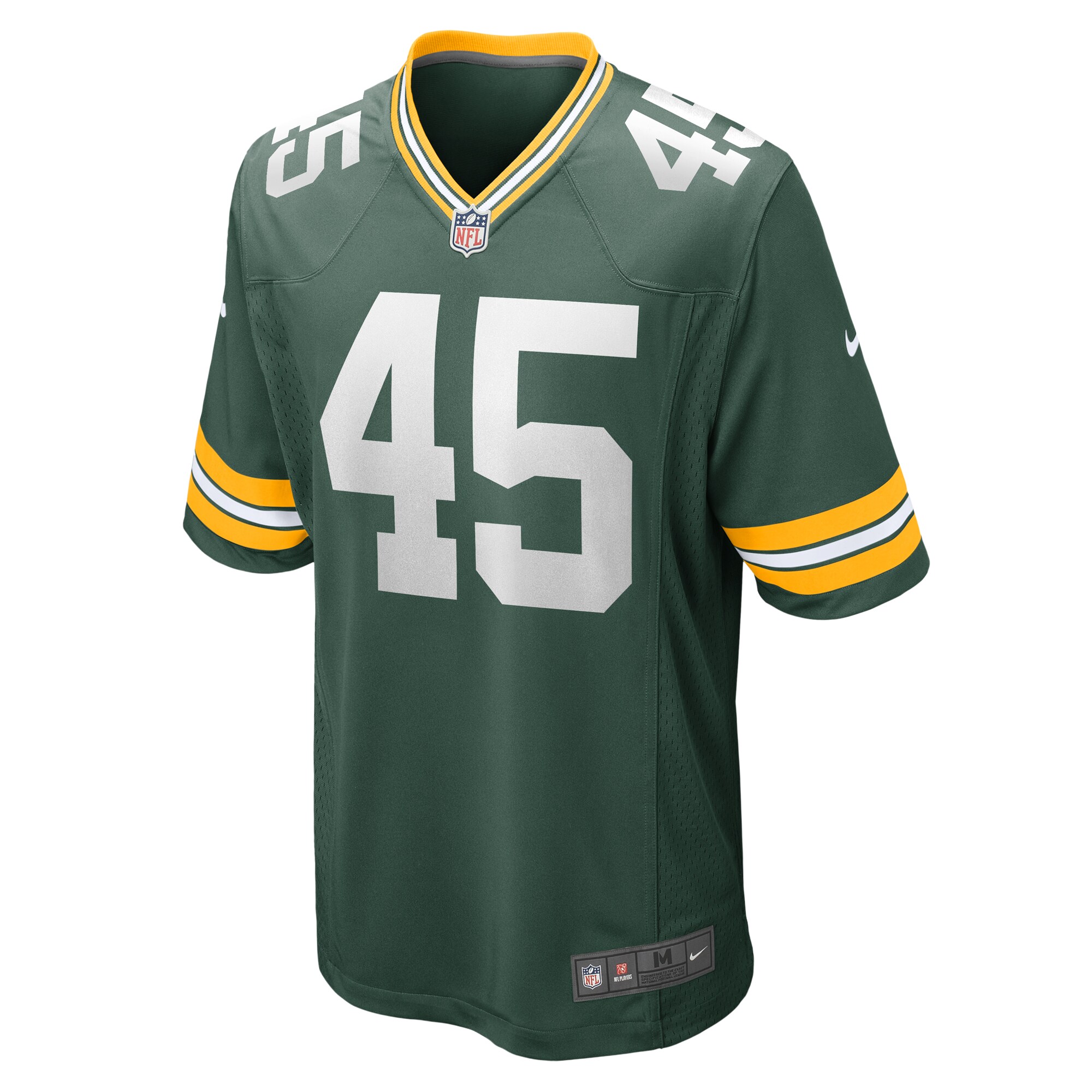 Alternative view of Eric Wilson Green Bay Packers Game Jersey - Men's