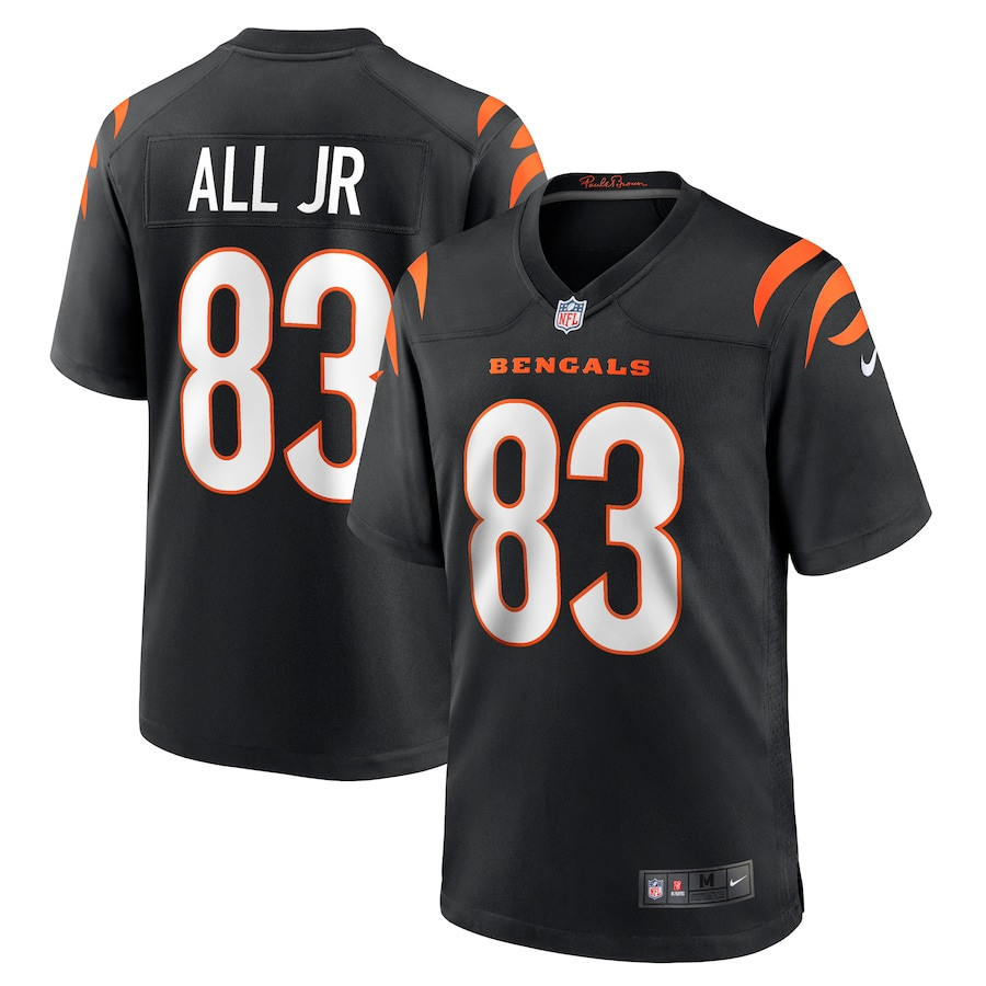 Erick All Jr. #83 Cincinnati Bengals Game Jersey - Men's | Black