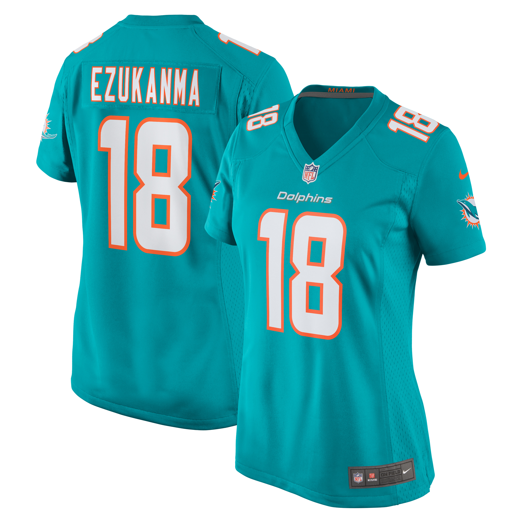 Erik Ezukanma Miami Dolphins Game Jersey - Women's