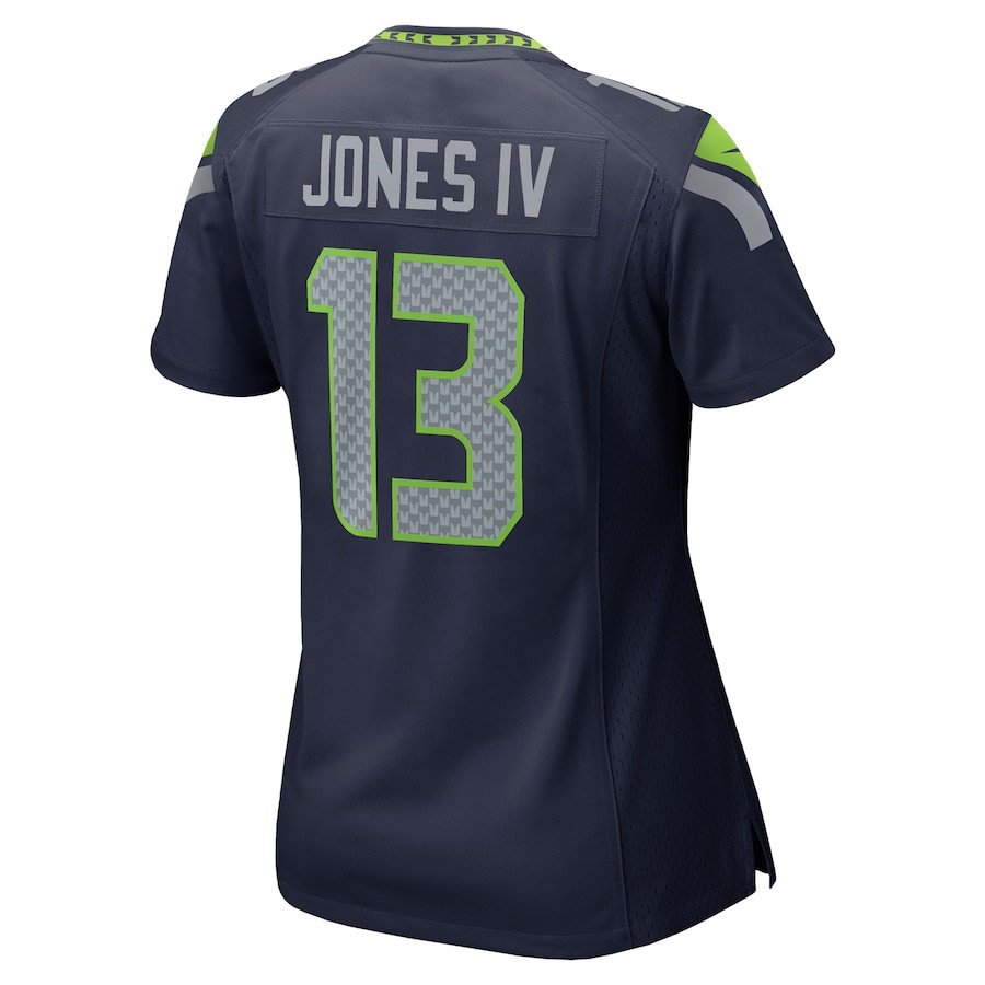 Ernest Jones IV #13 Seattle Seahawks Game Jersey - Women's | College Navy - Image 3