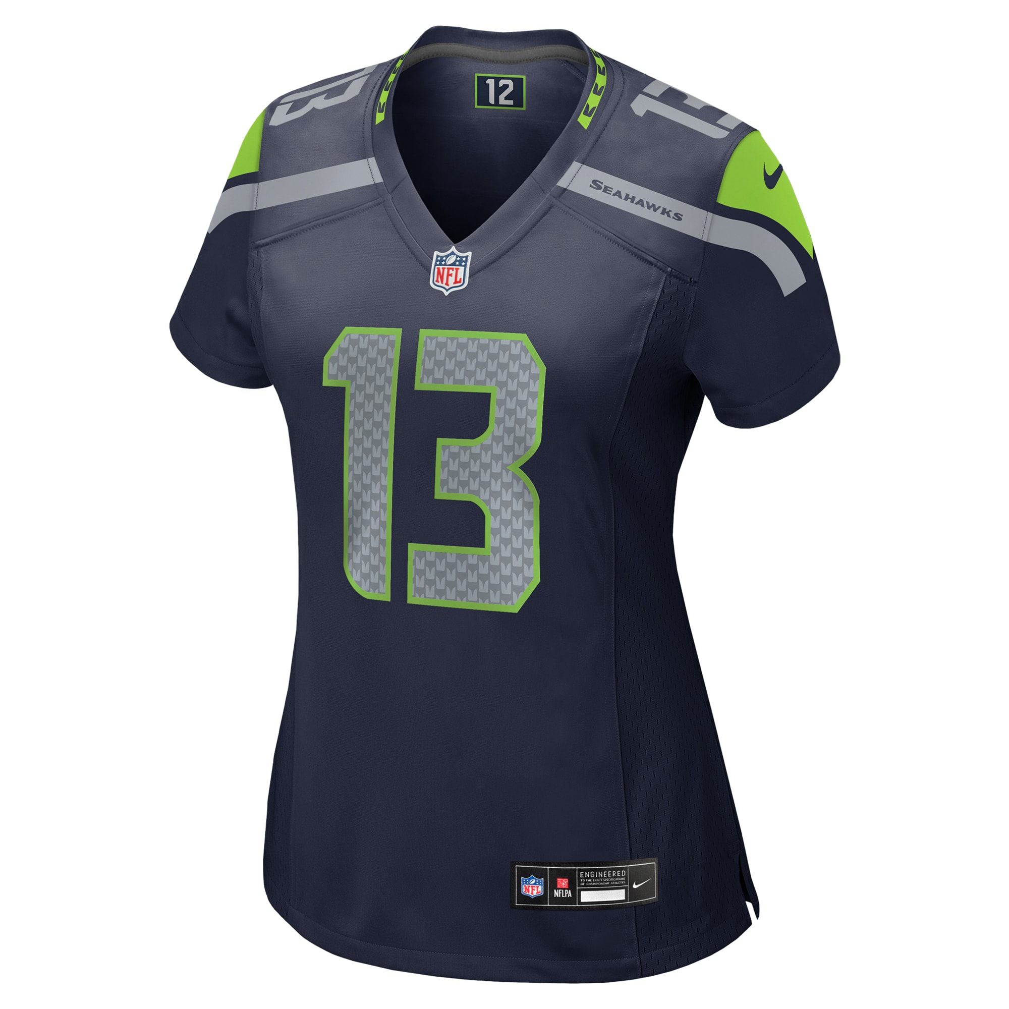 Alternative view of Ernest Jones IV Seattle Seahawks Game Jersey - Women's
