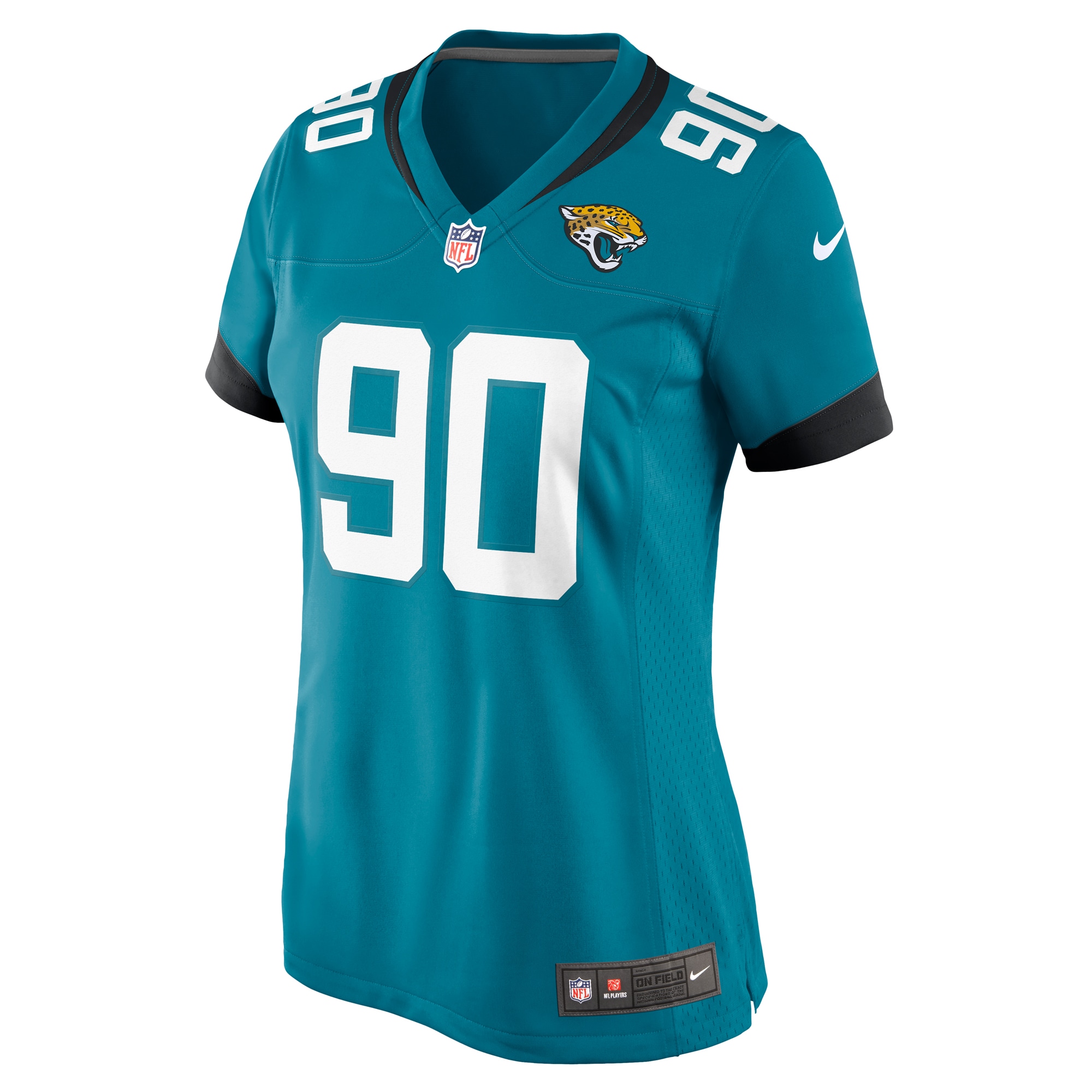Alternative view of Esezi Otomewo Jacksonville Jaguars Game Jersey - Women's