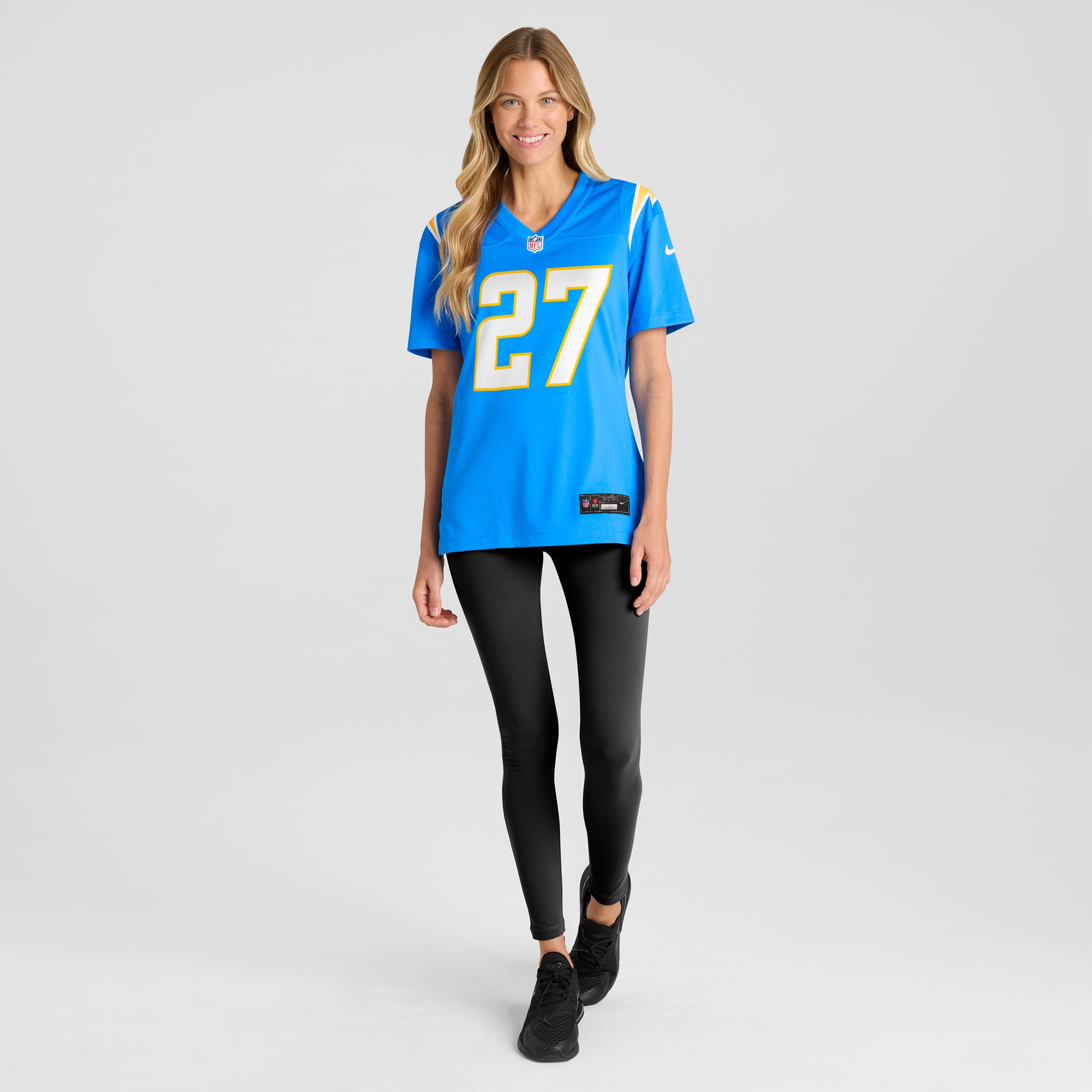 Essang Bassey Los Angeles Chargers Game Jersey - Women's - Image 4