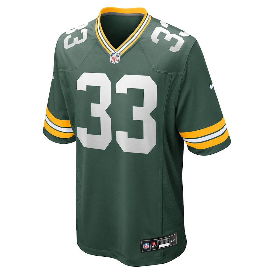 Alternative view of Evan Williams #33 Green Bay Packers Game Jersey - Men's | Green